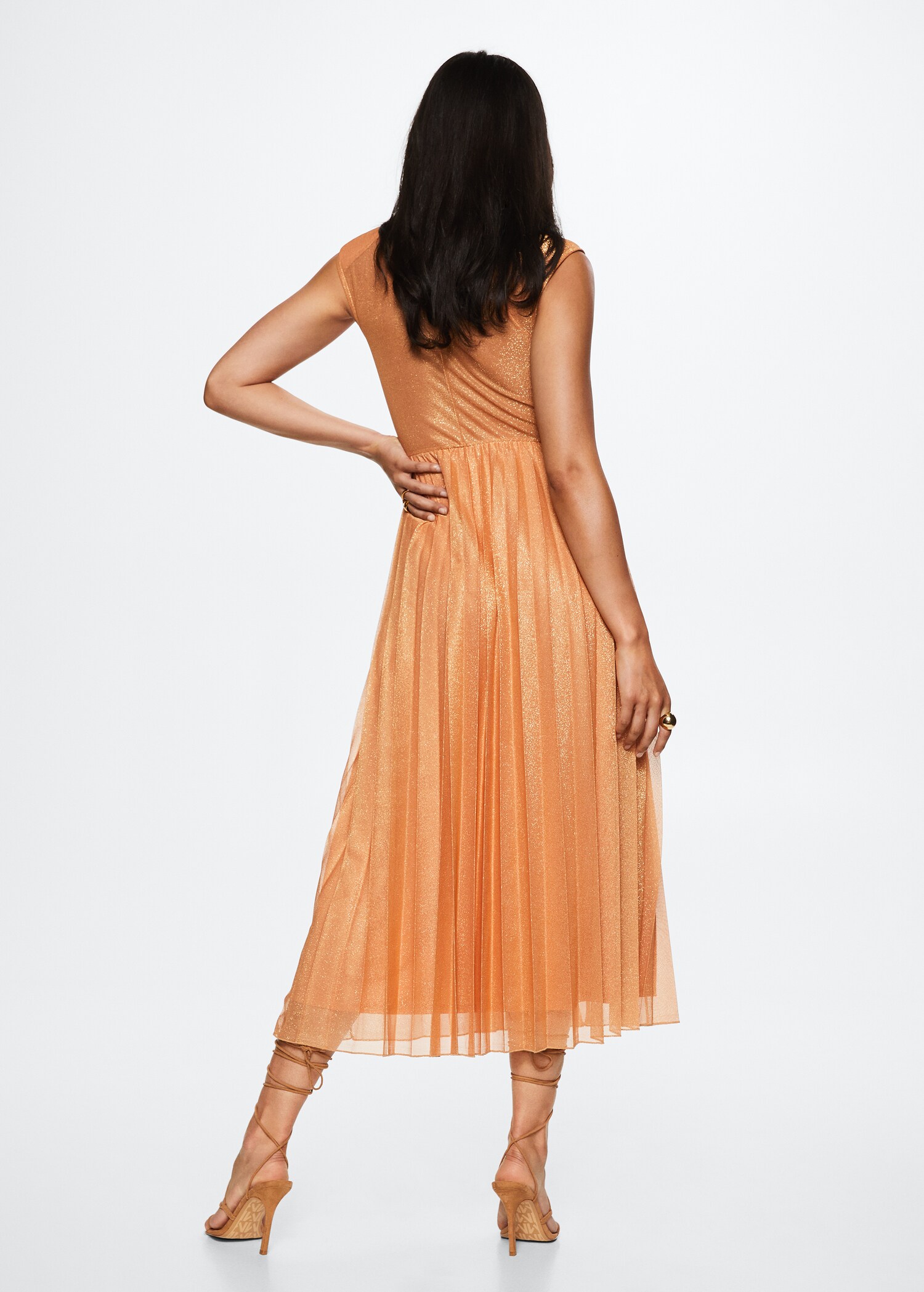 Robe plissée Lurex - Verso de l’article