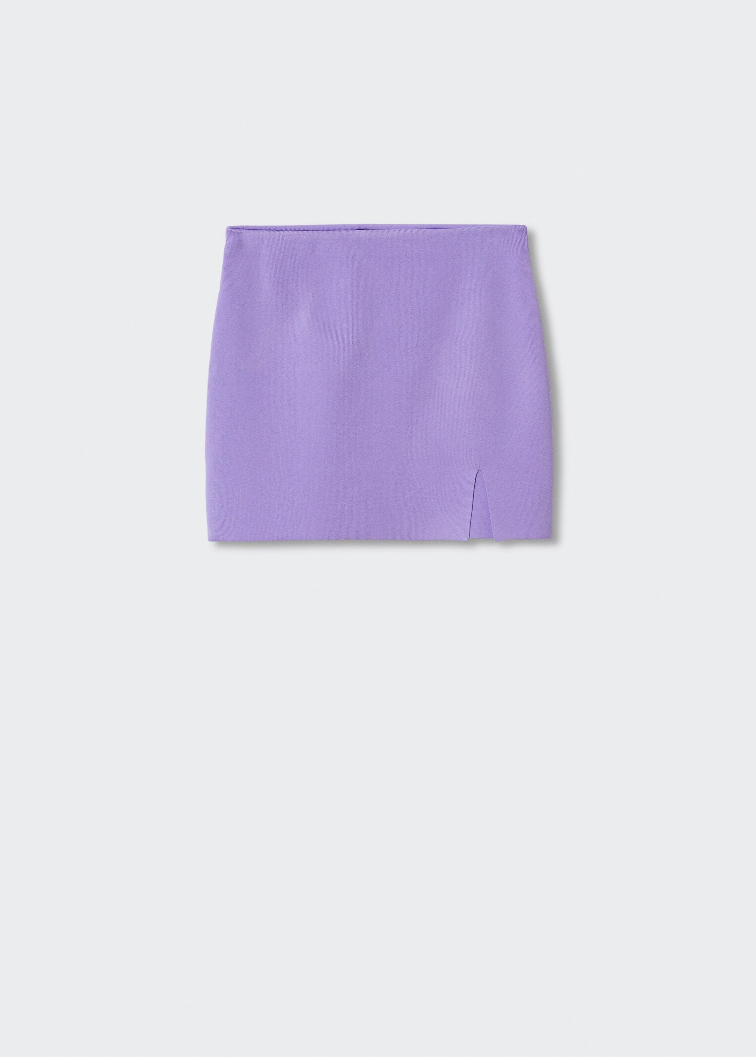 Knitted miniskirt - Article without model