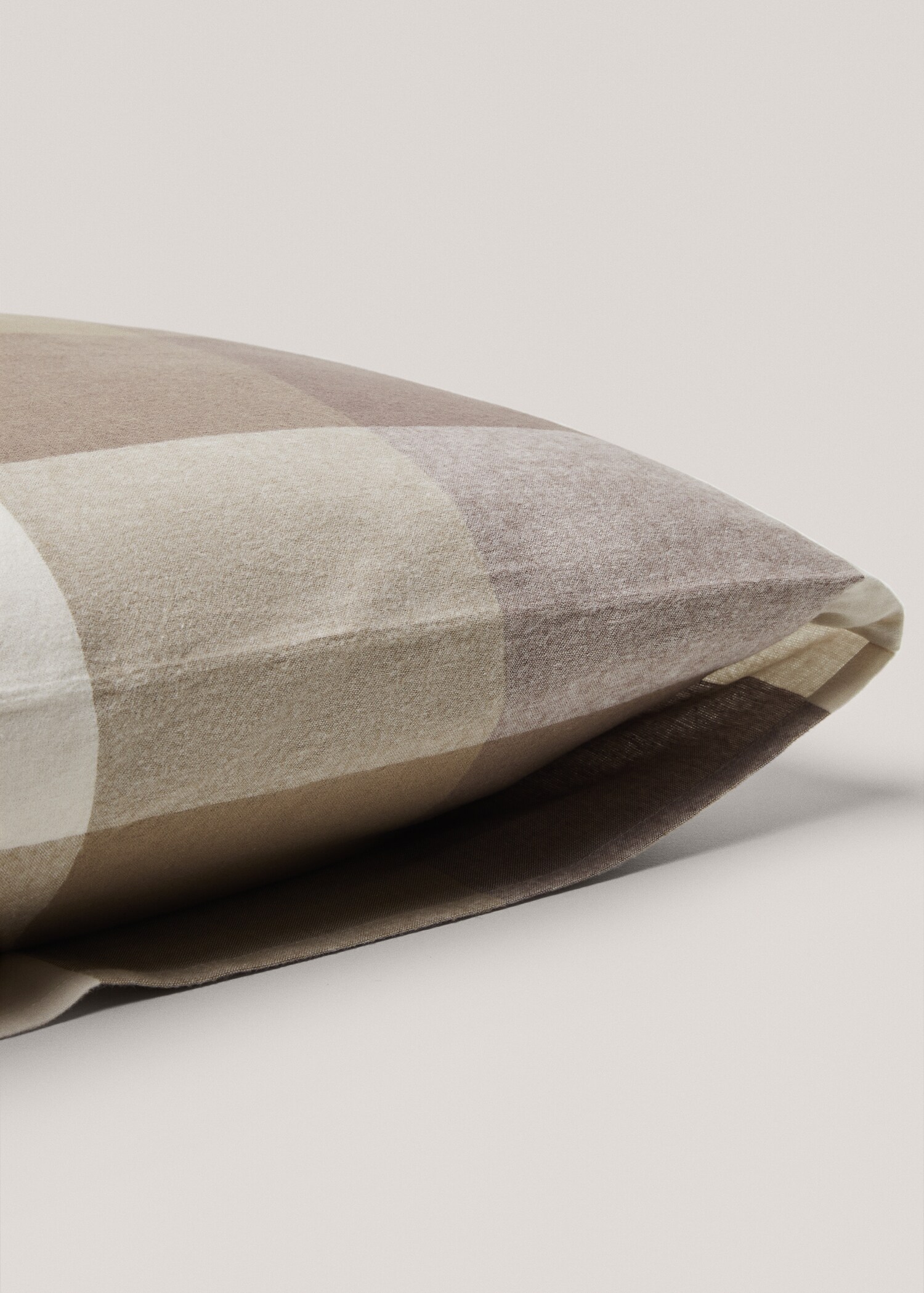 Funda de almohada franela cuadros 50x75cm (Pack de dos) - Detalle del artículo 3