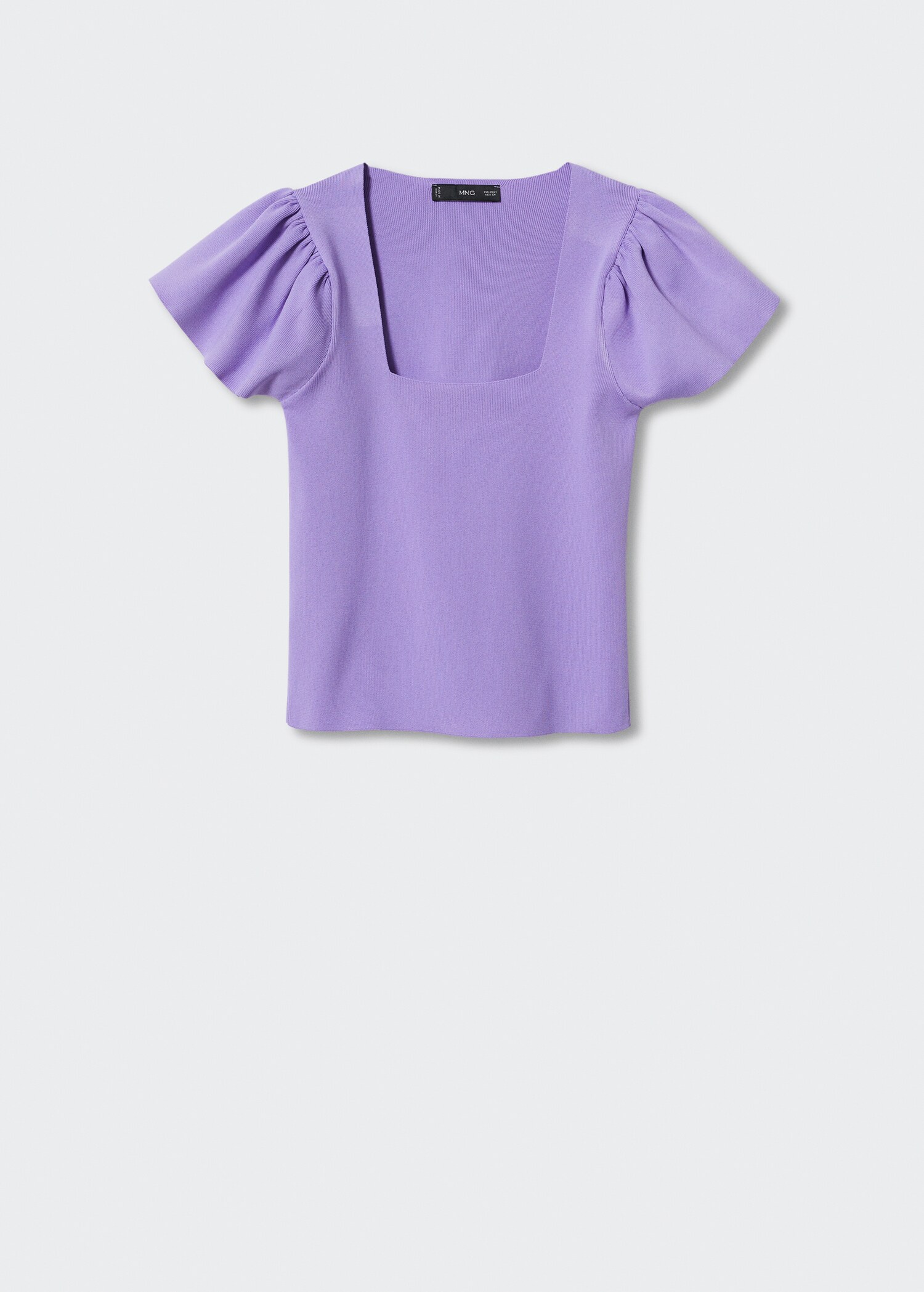 Ruffle knit top - Article without model