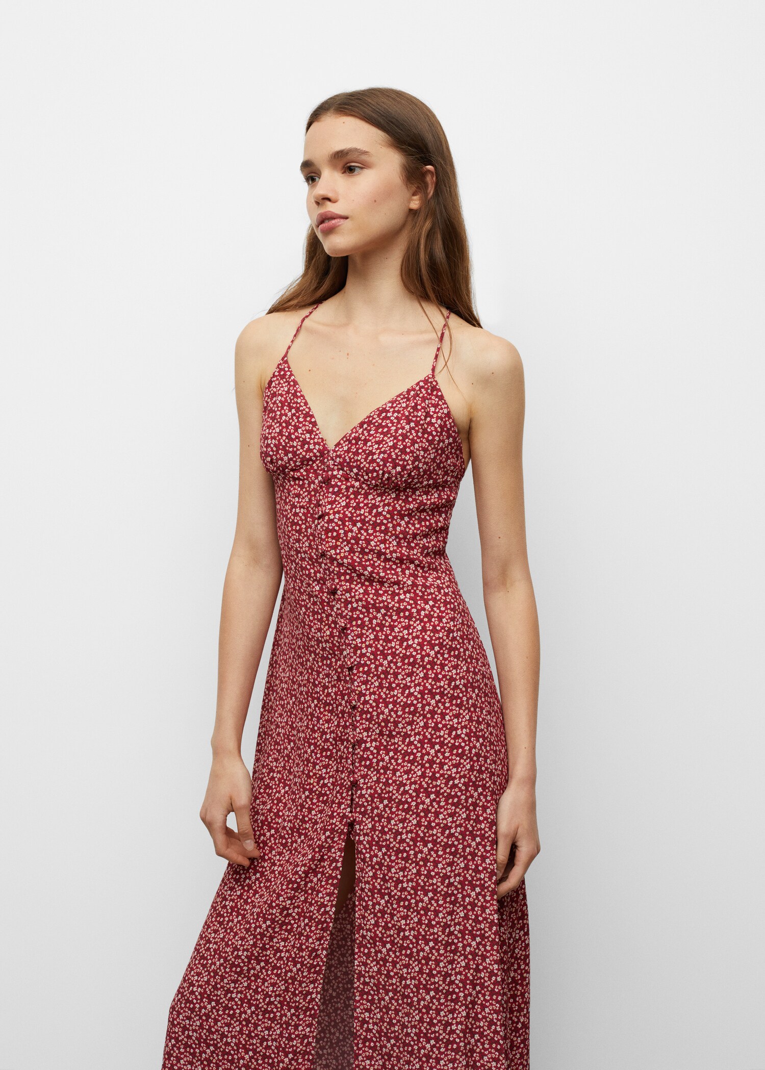 Floral print dress - Medium plane