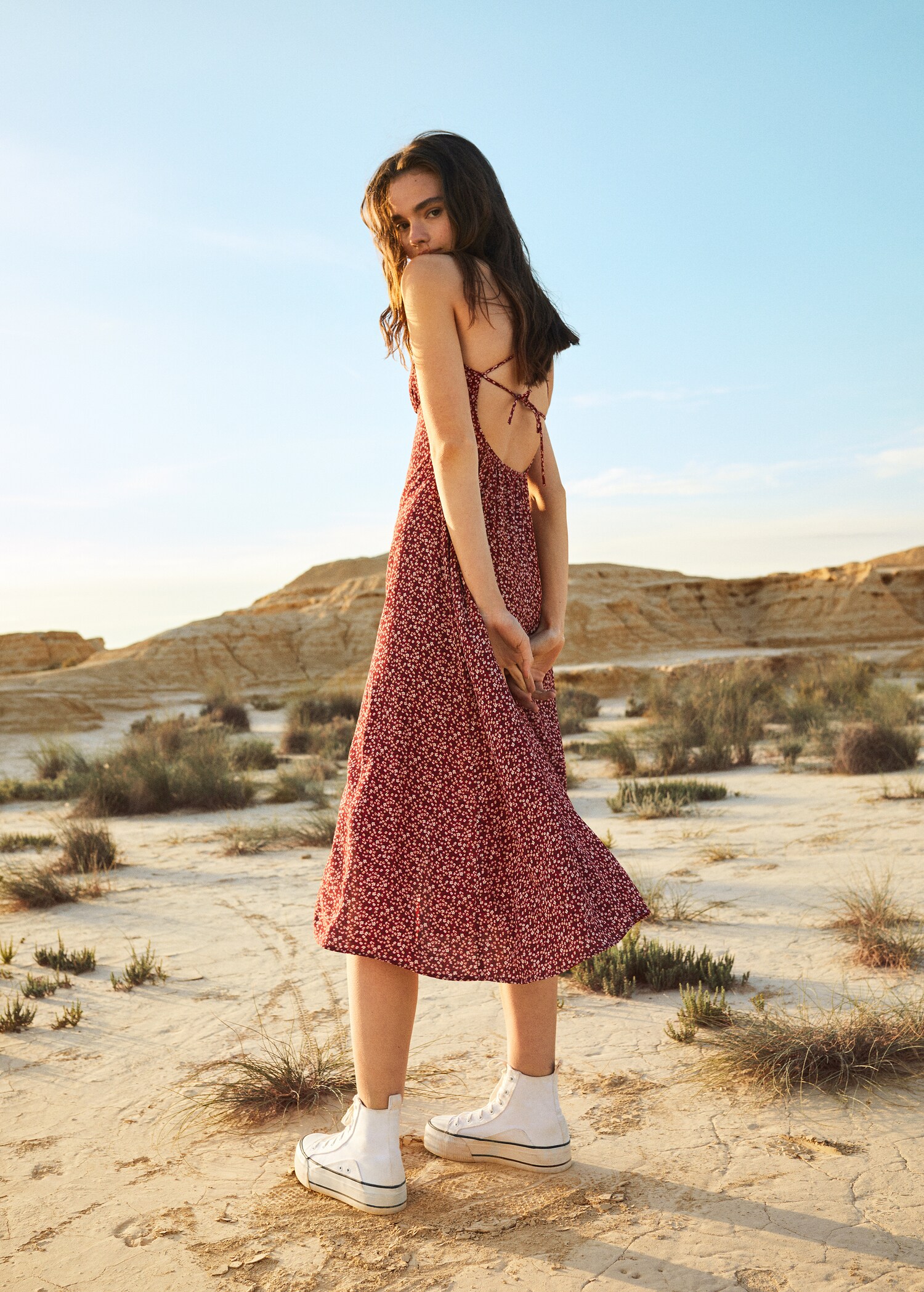 Floral print dress - Details of the article 5