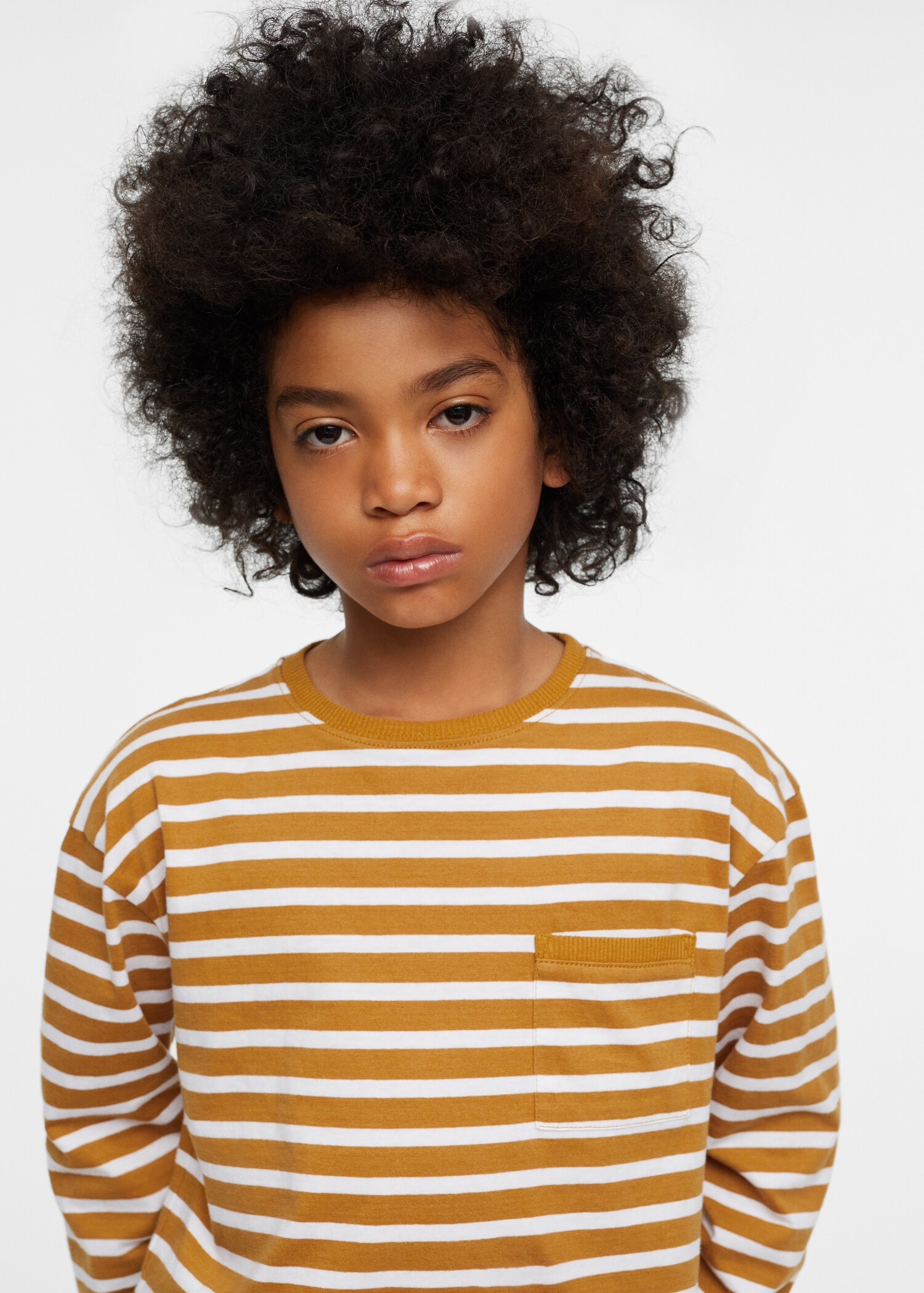 Gestreiftes Baumwoll-Shirt - Detail des Artikels 2