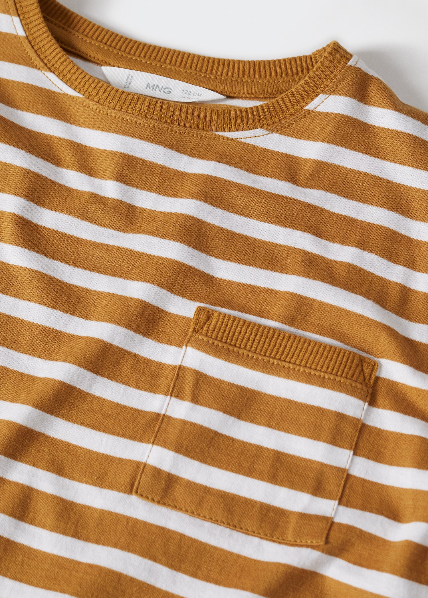 Gestreiftes Baumwoll-Shirt - Detail des Artikels 8