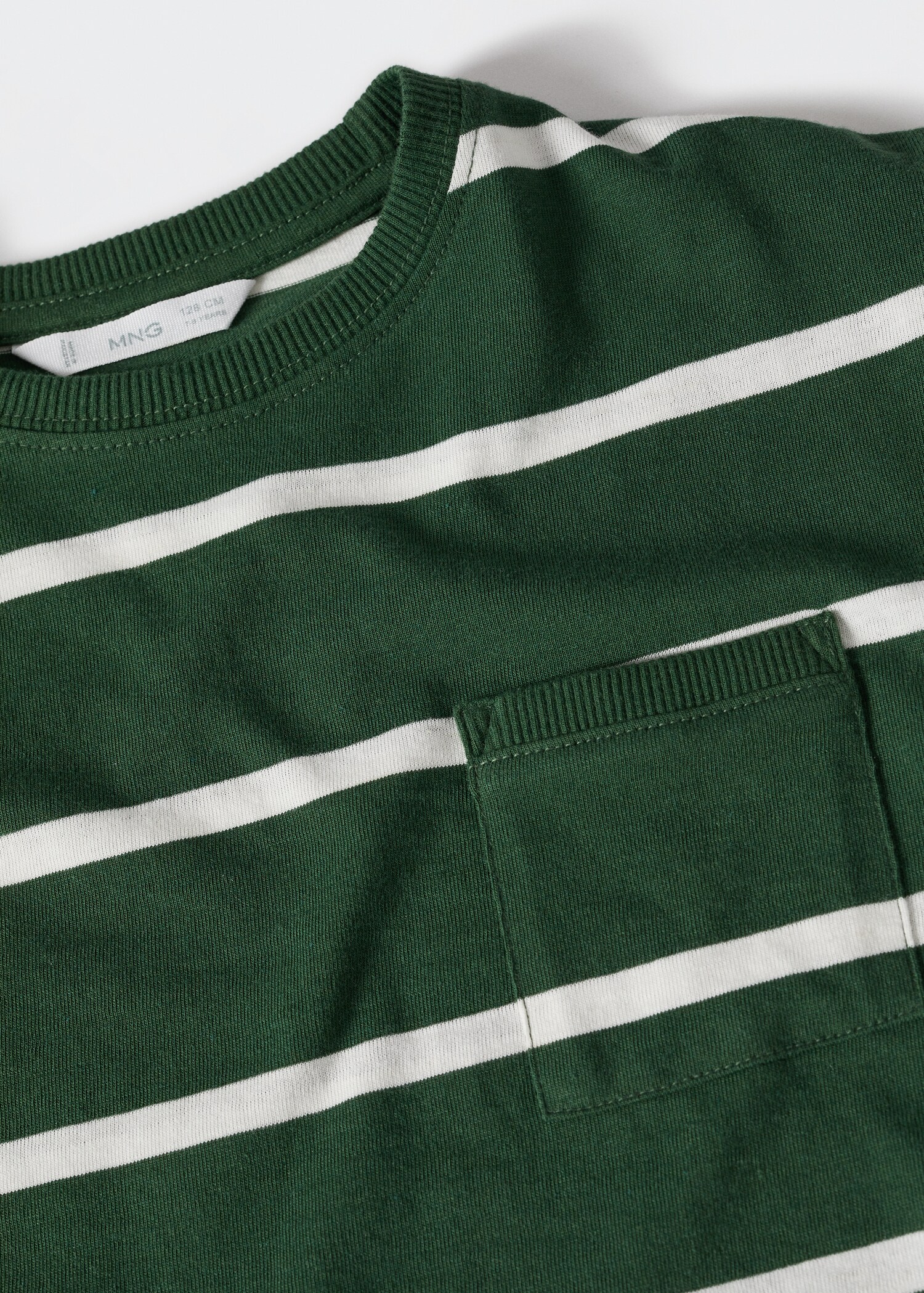 Gestreiftes Baumwoll-Shirt - Detail des Artikels 8