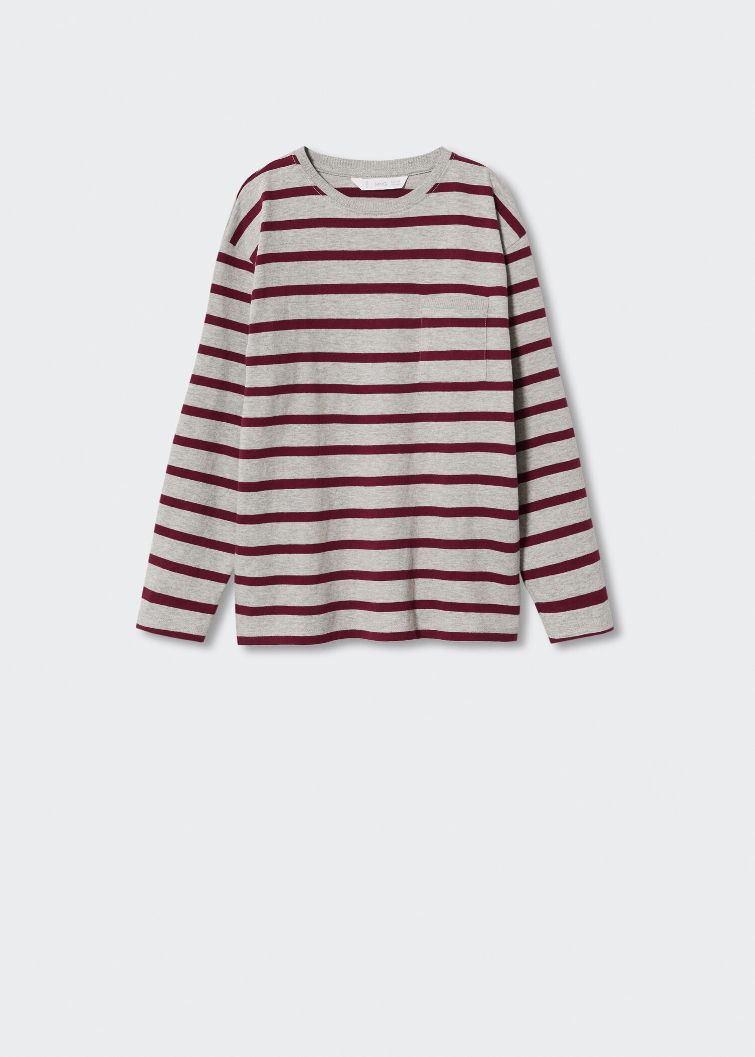 Striped cotton T-shirt - Article without model