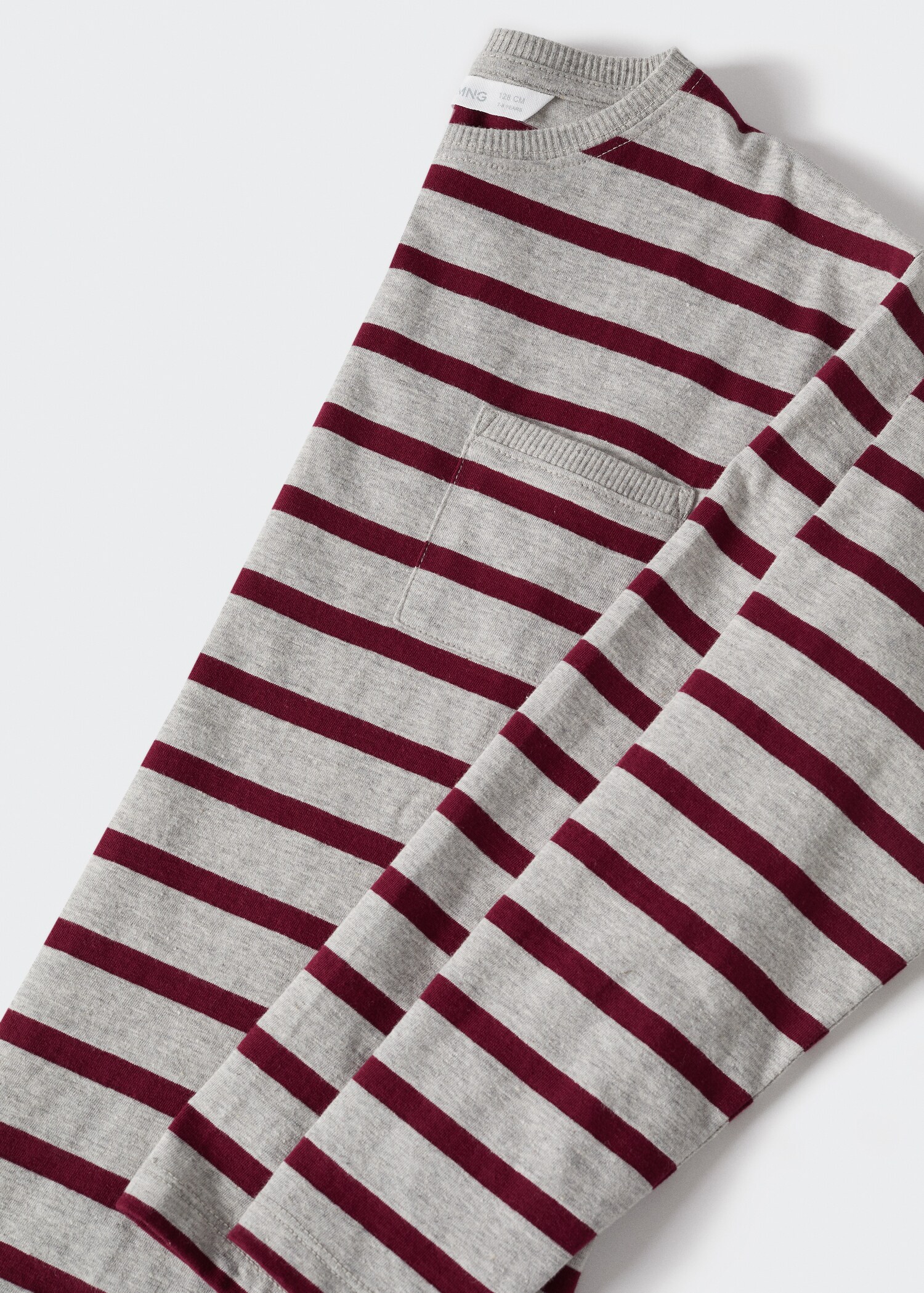 Striped cotton T-shirt - Details of the article 8