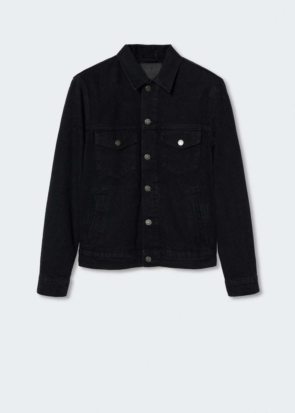 Top h&m denim jacket black New Arrivals