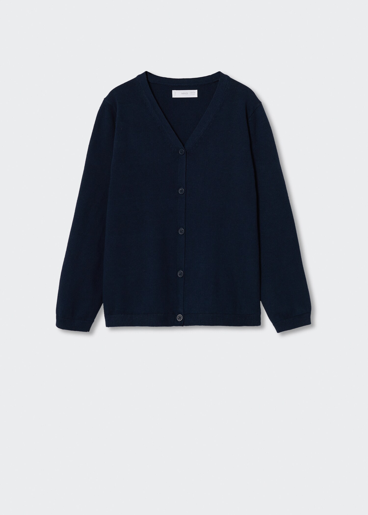 Cotton-blend cardigan - Article without model