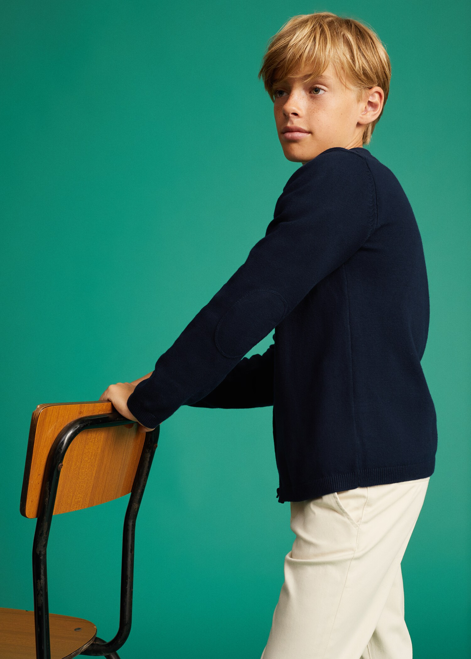 Cotton-blend cardigan - Details of the article 3