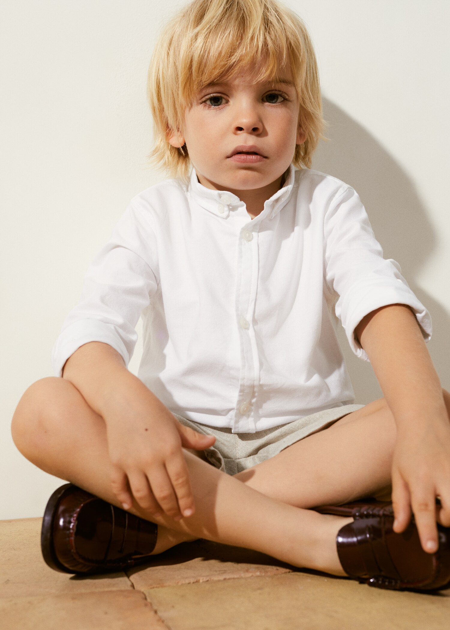 Oxford cotton shirt - Details of the article 2