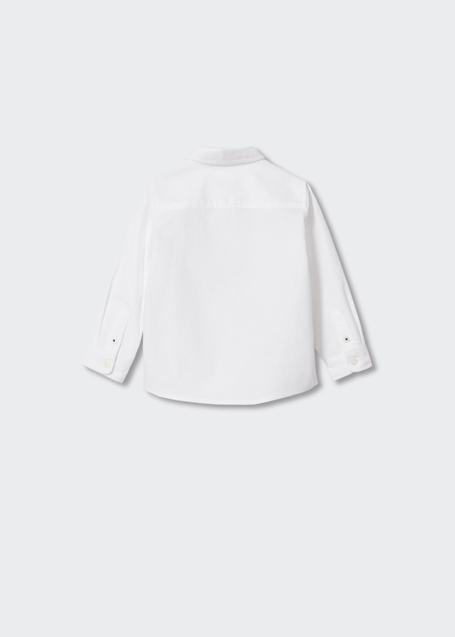 Oxford cotton shirt - Reverse of the article