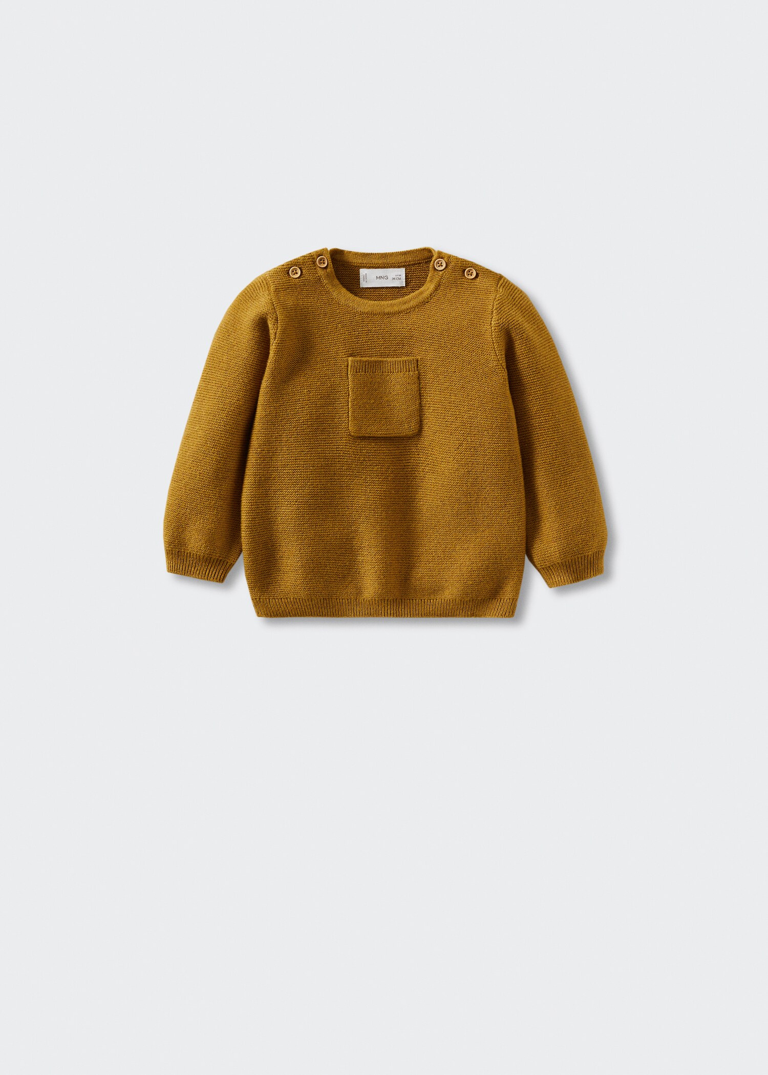 Pullover melangiato cotone - Articolo senza modello
