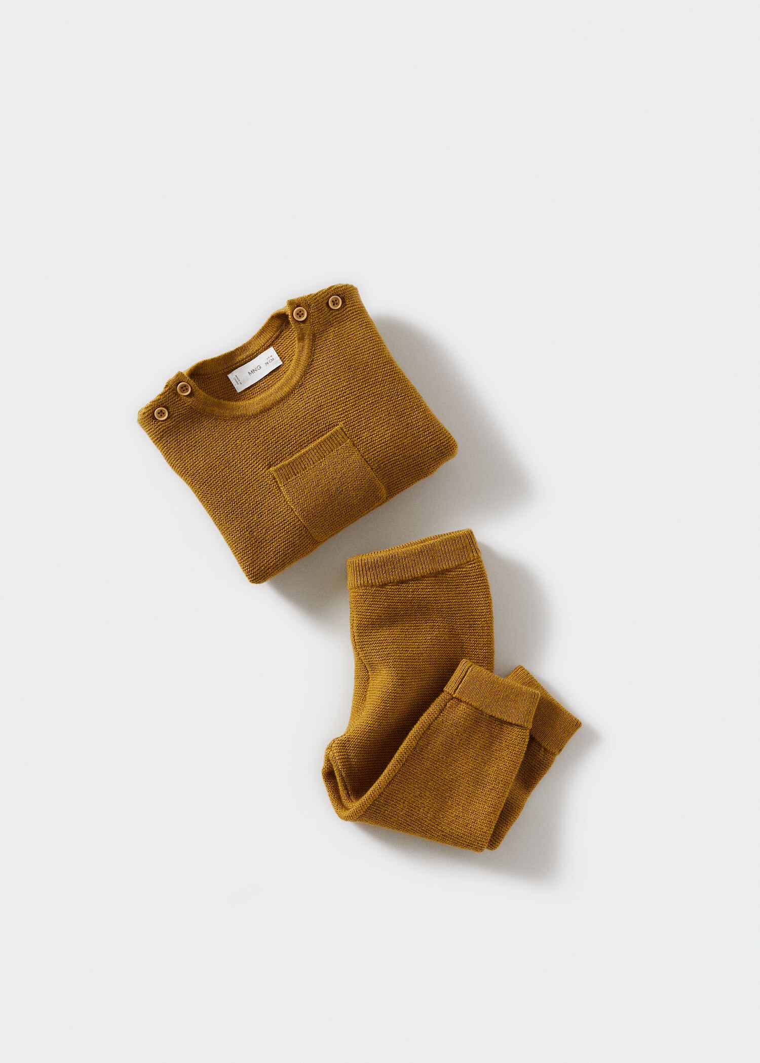 Pullover melangiato cotone - Dettaglio dell'articolo 7