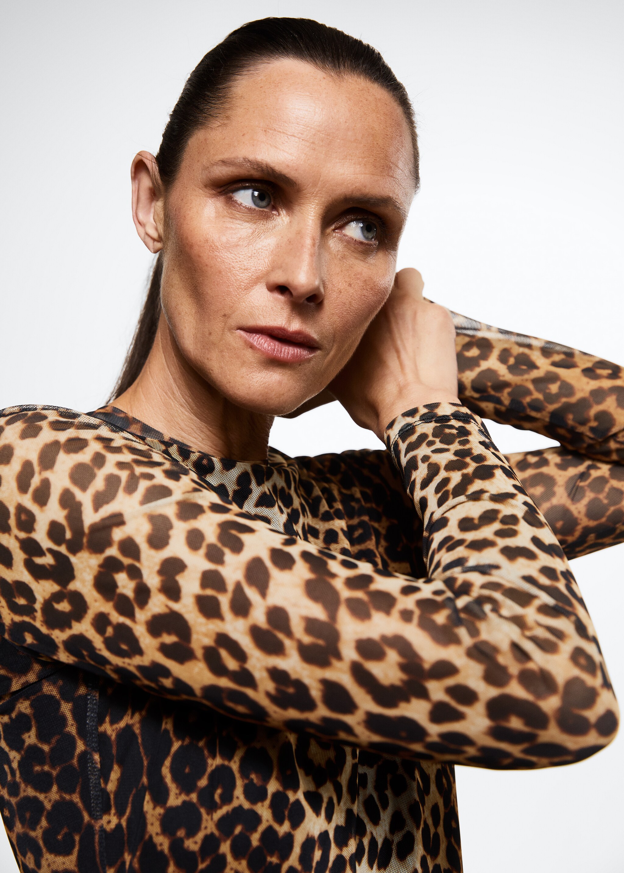 Animal print dress - Details of the article 1