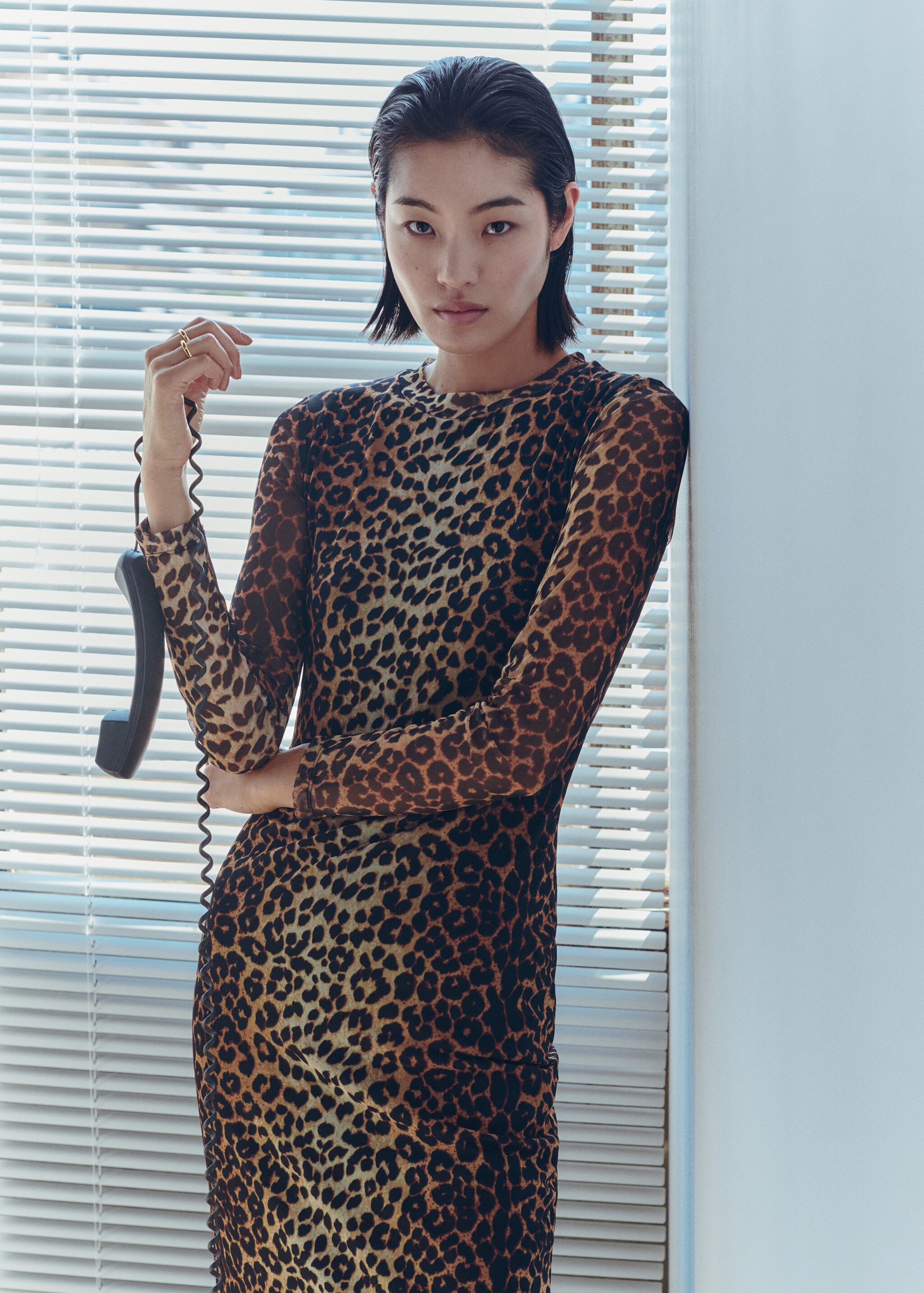 Animal print dress - Details of the article 6