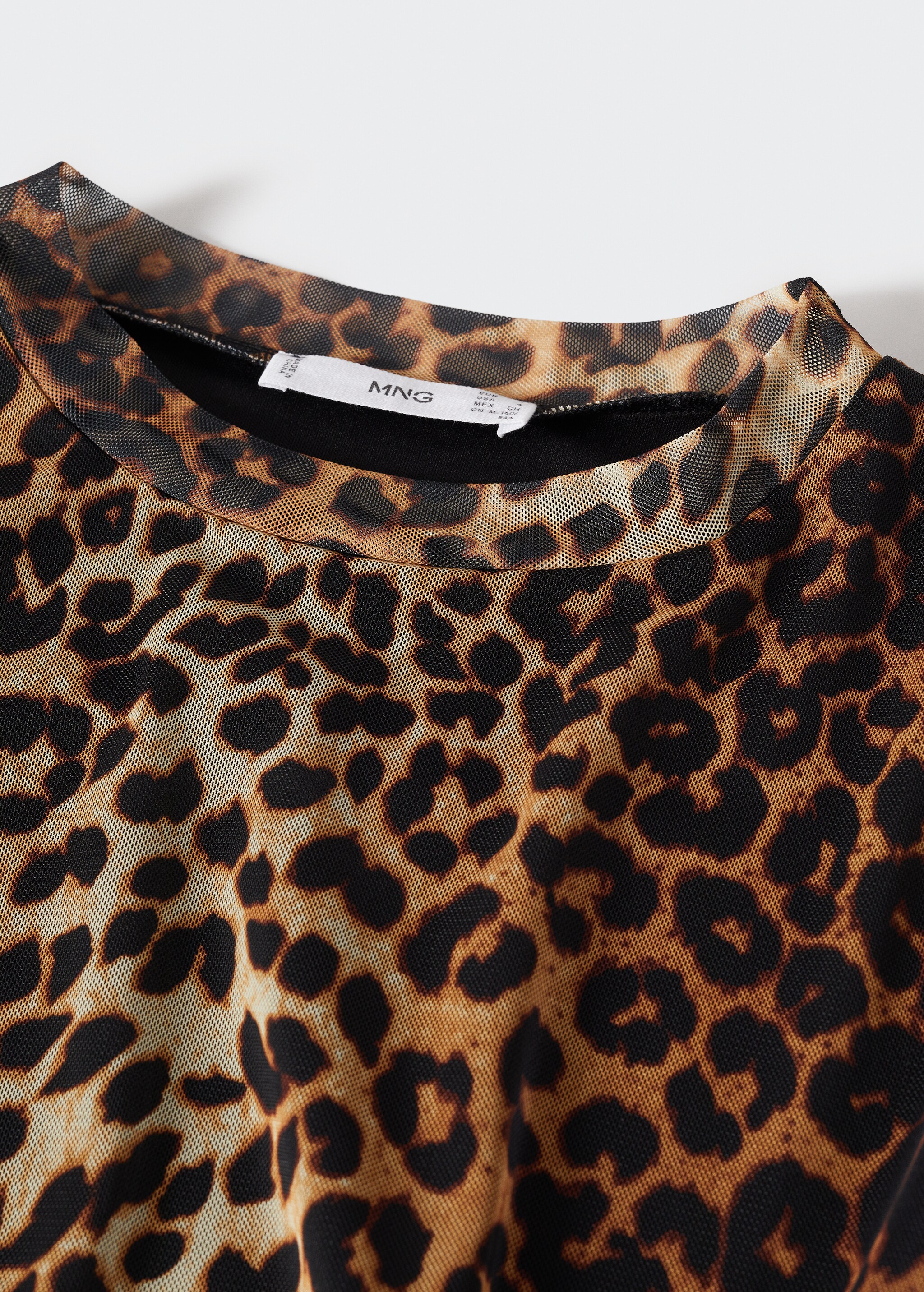 Animal print dress - Details of the article 8