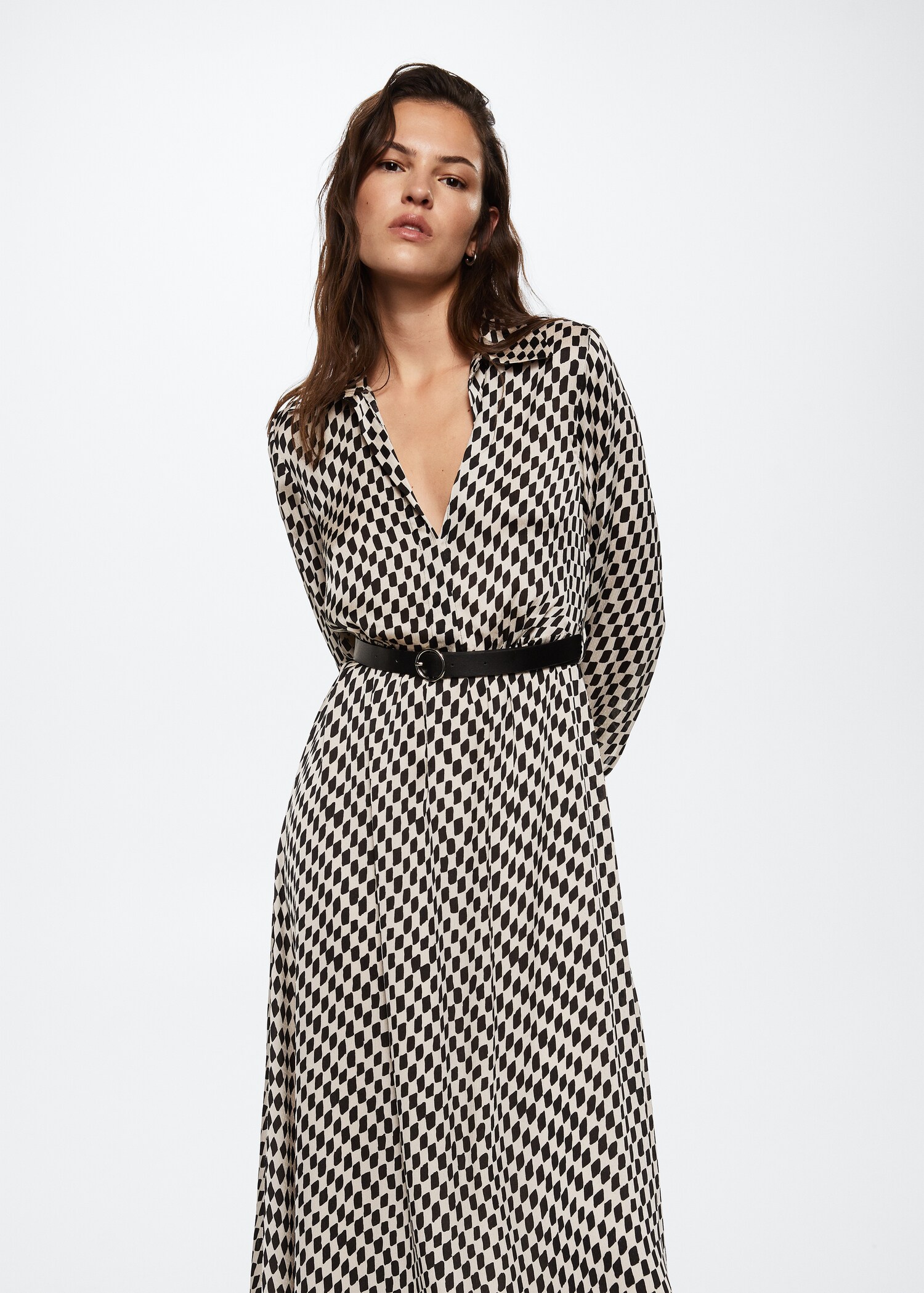 Rhombus pattern dress - Medium plane
