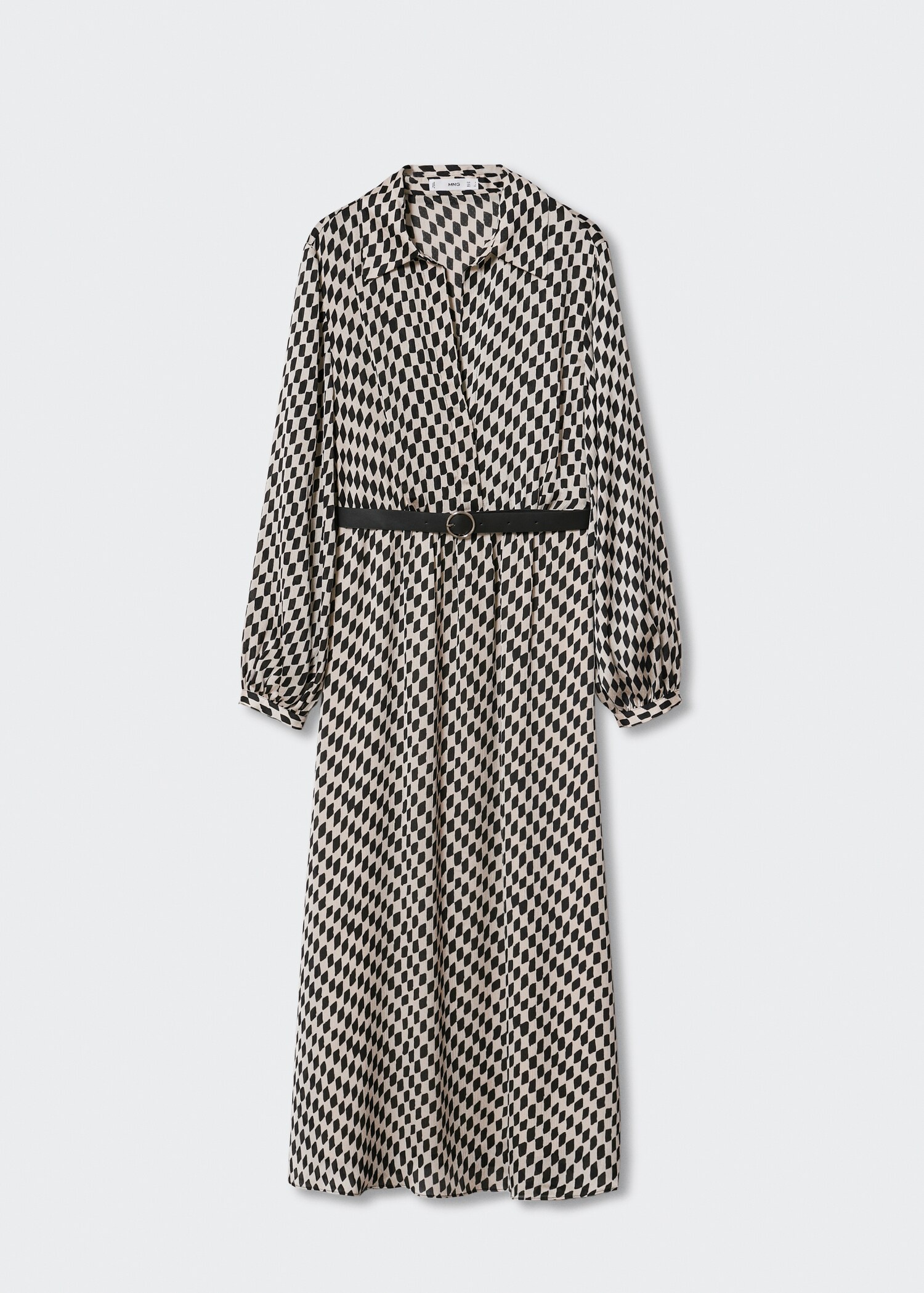 Rhombus pattern dress - Article without model