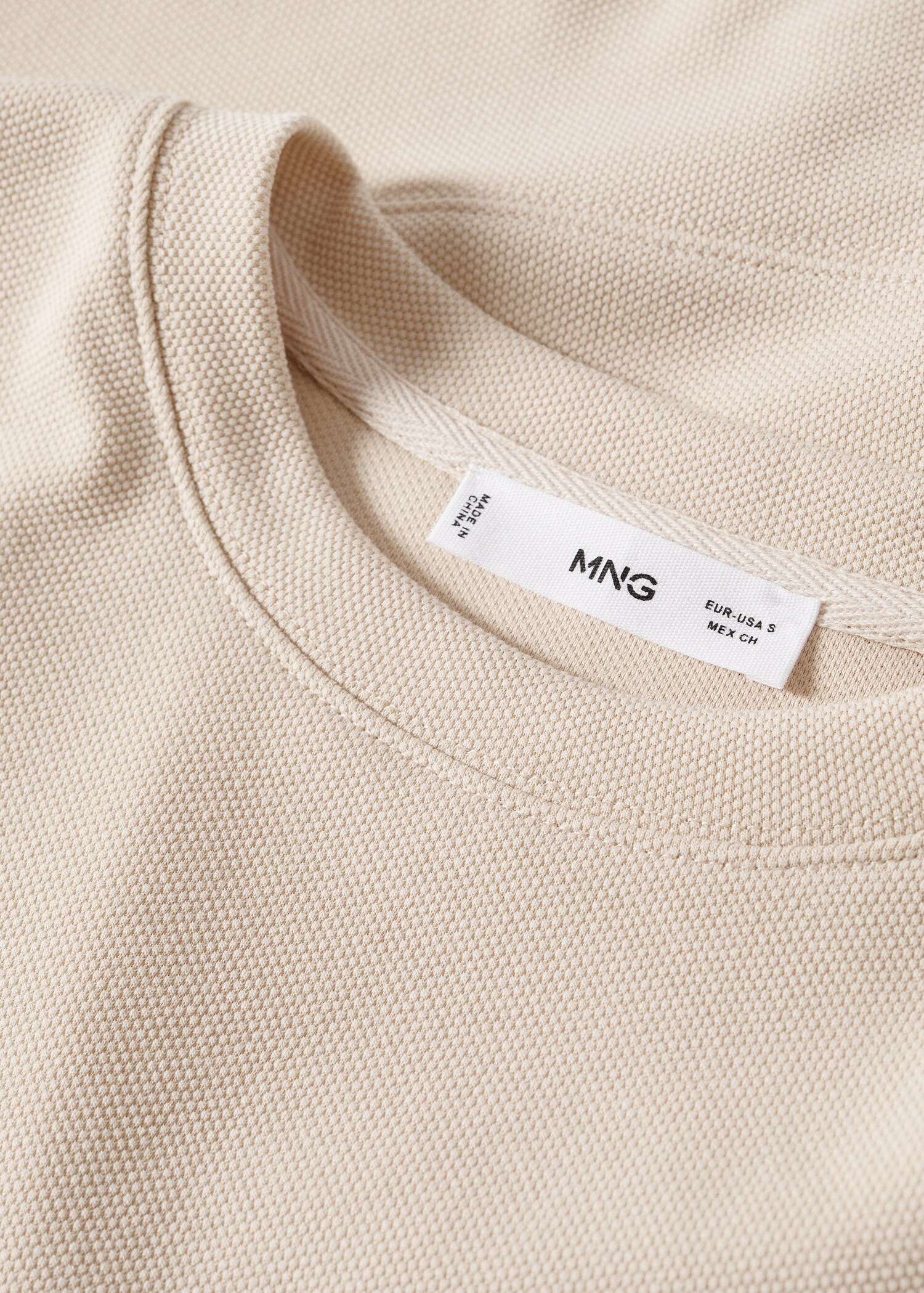 Piqué sweatshirt - Details of the article 8