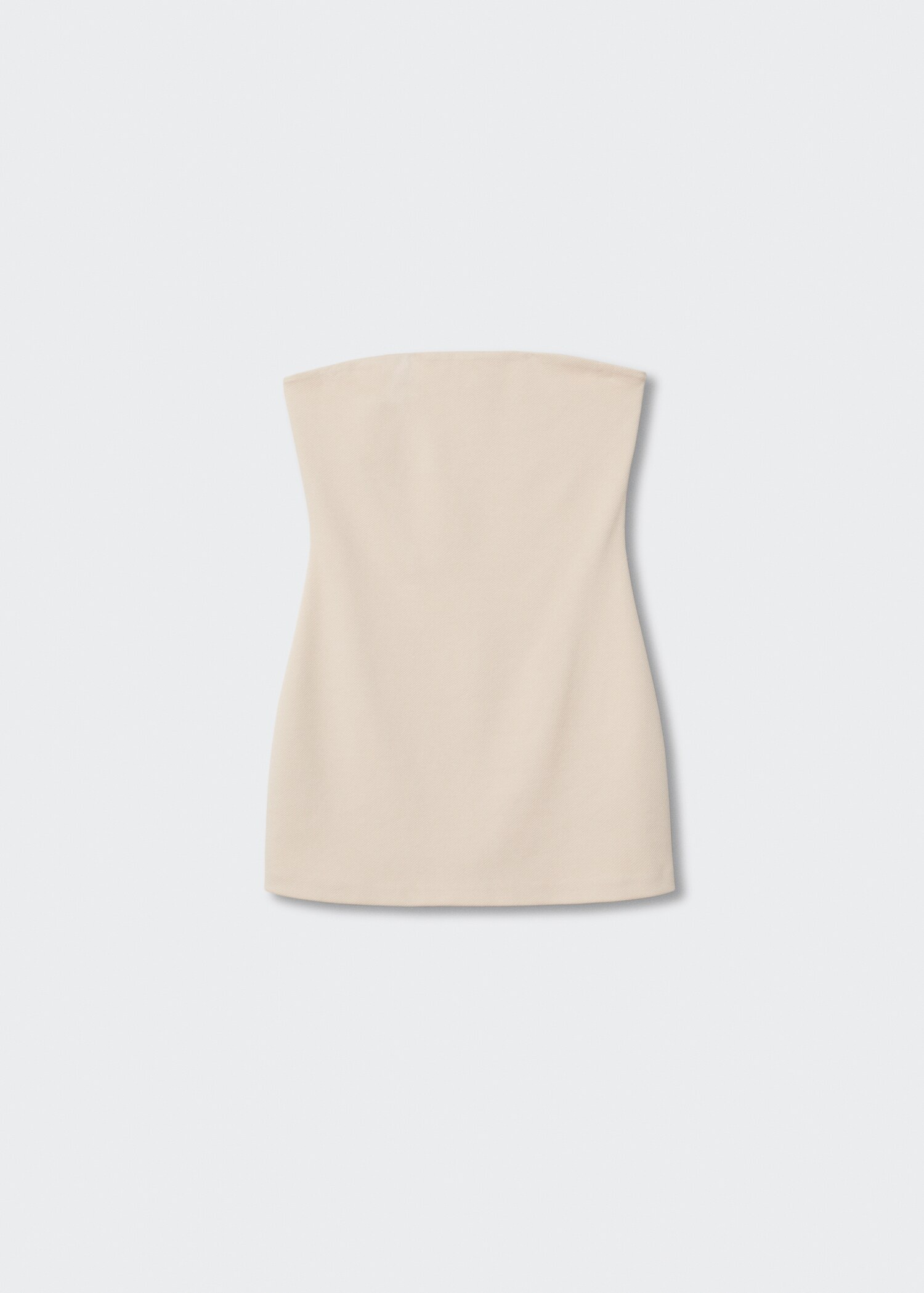 Strapless dress - Article without model
