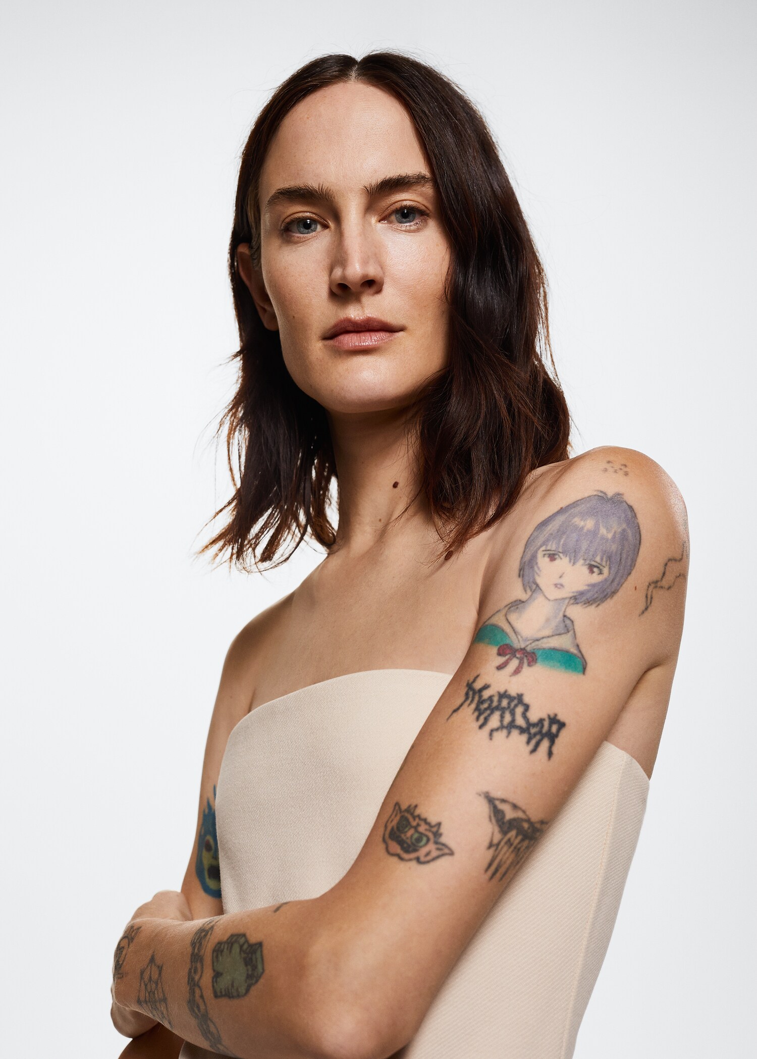 Strapless dress - Details of the article 1