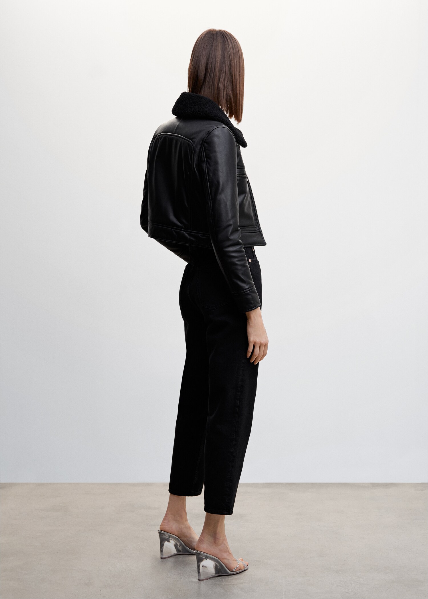 Mom high-waist jeans - Reverse of the article