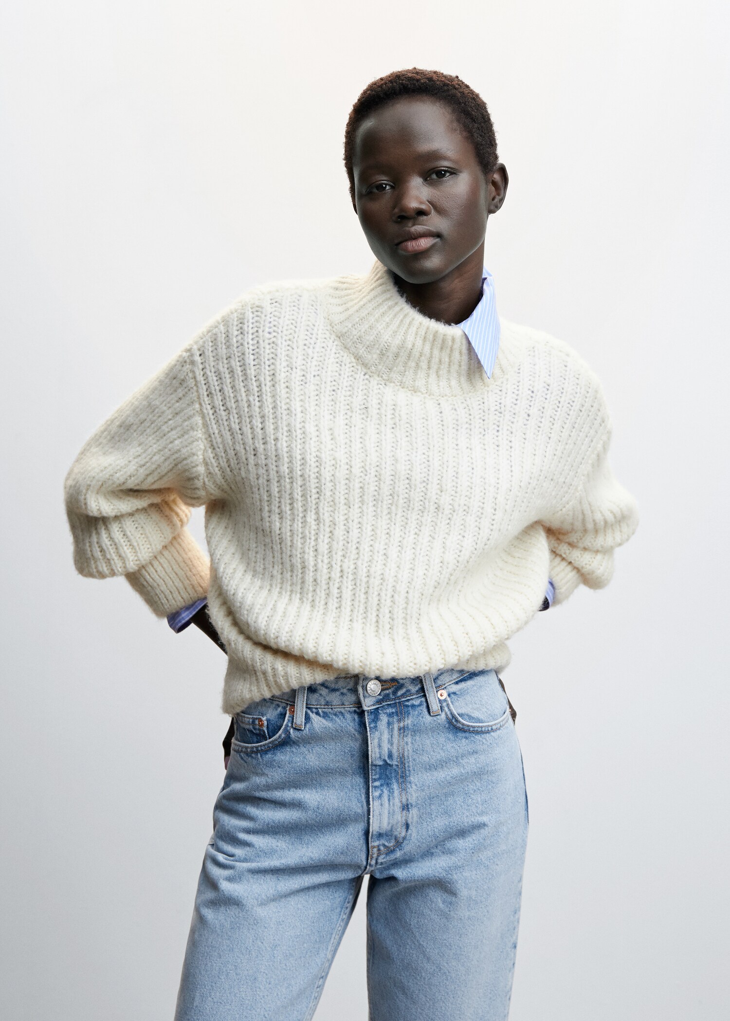 Mom high-waist jeans - Details of the article 6