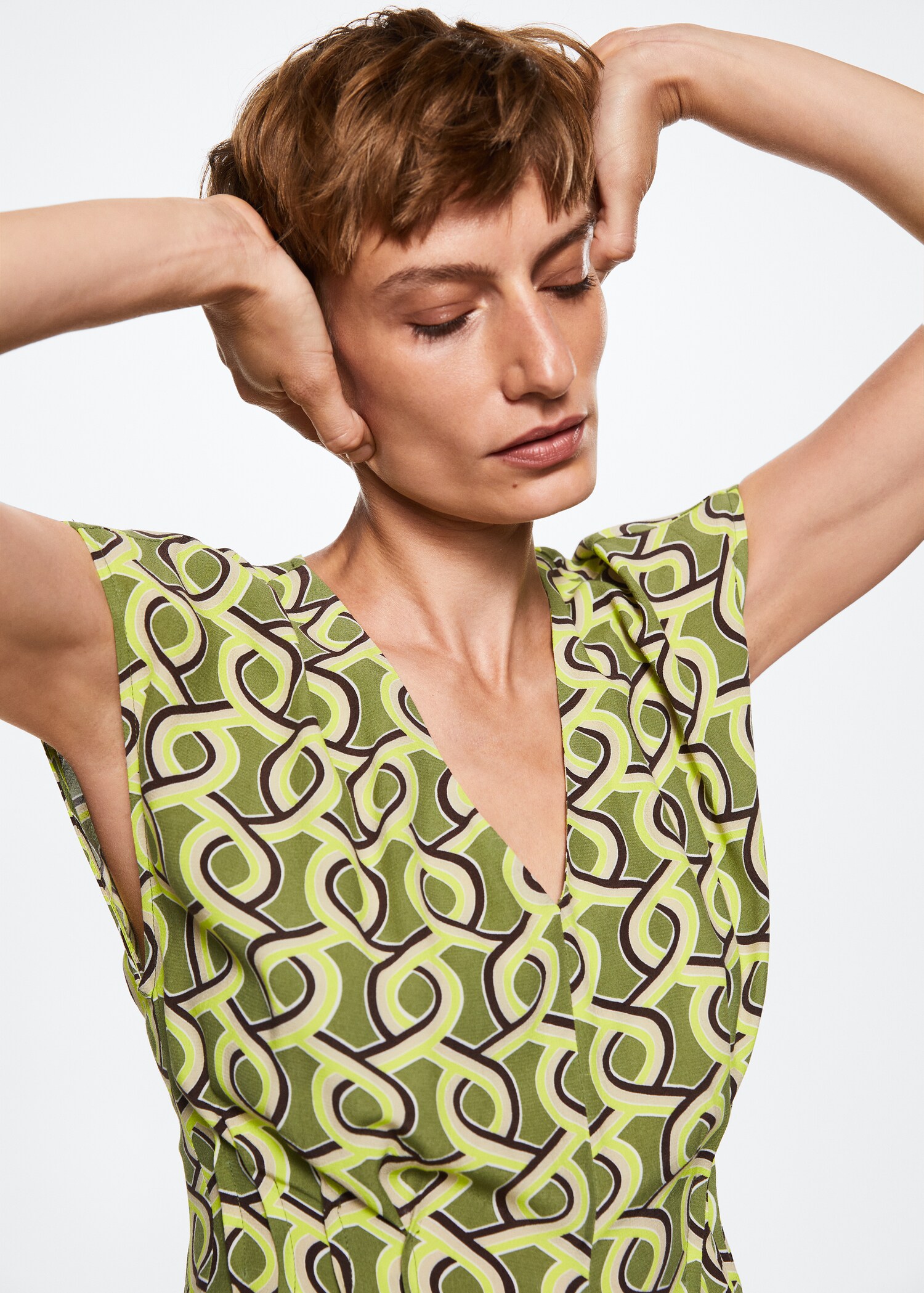 Overall mit plissierten Details - Detail des Artikels 1