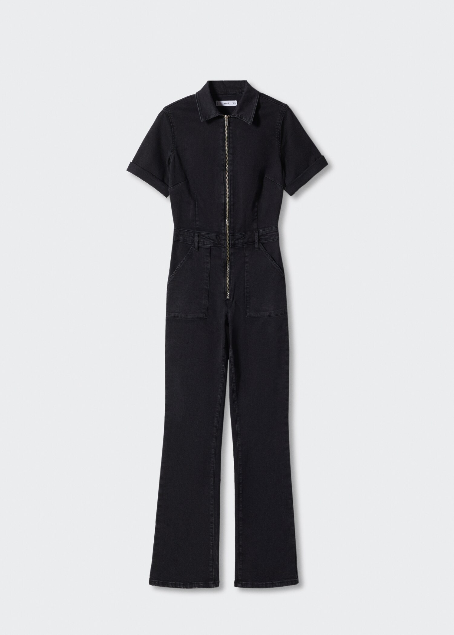 Long denim jumpsuit - Article without model