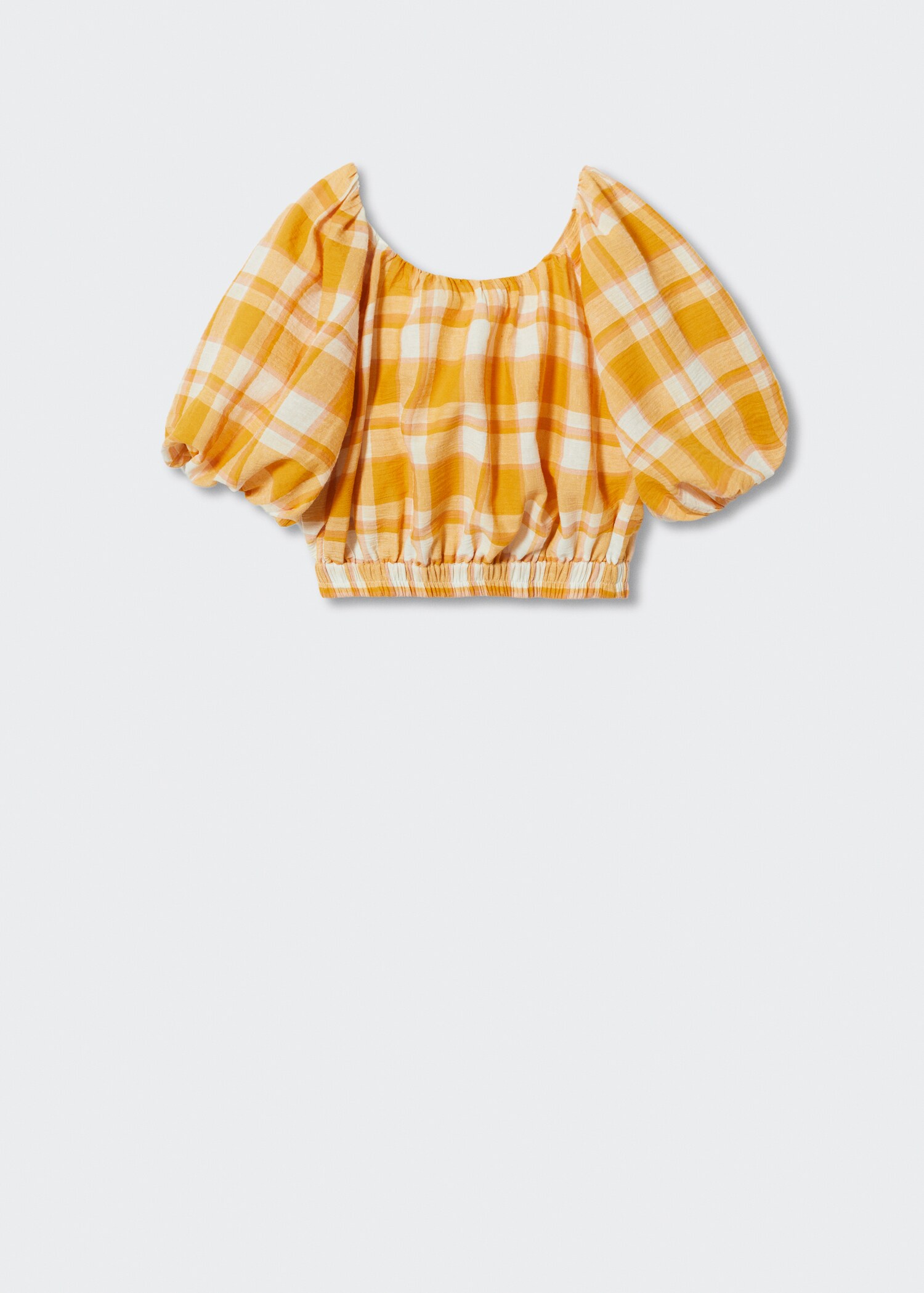 Blouse à carreaux coton - Article sans modèle