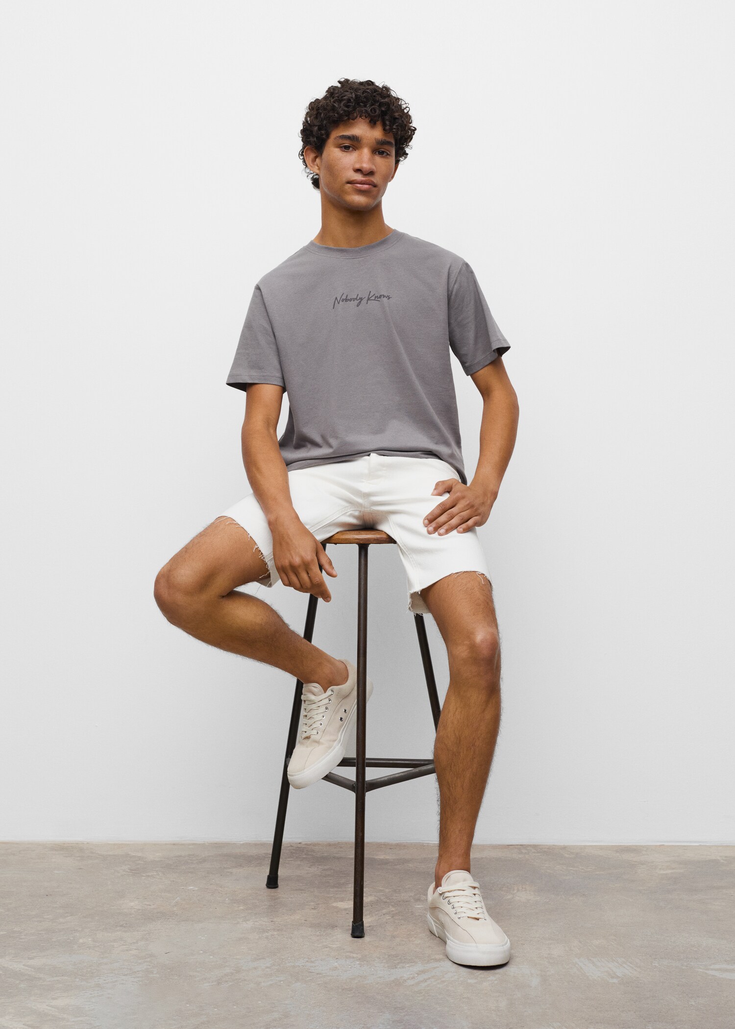 Camiseta algodón mensaje - Detalle del artículo 2
