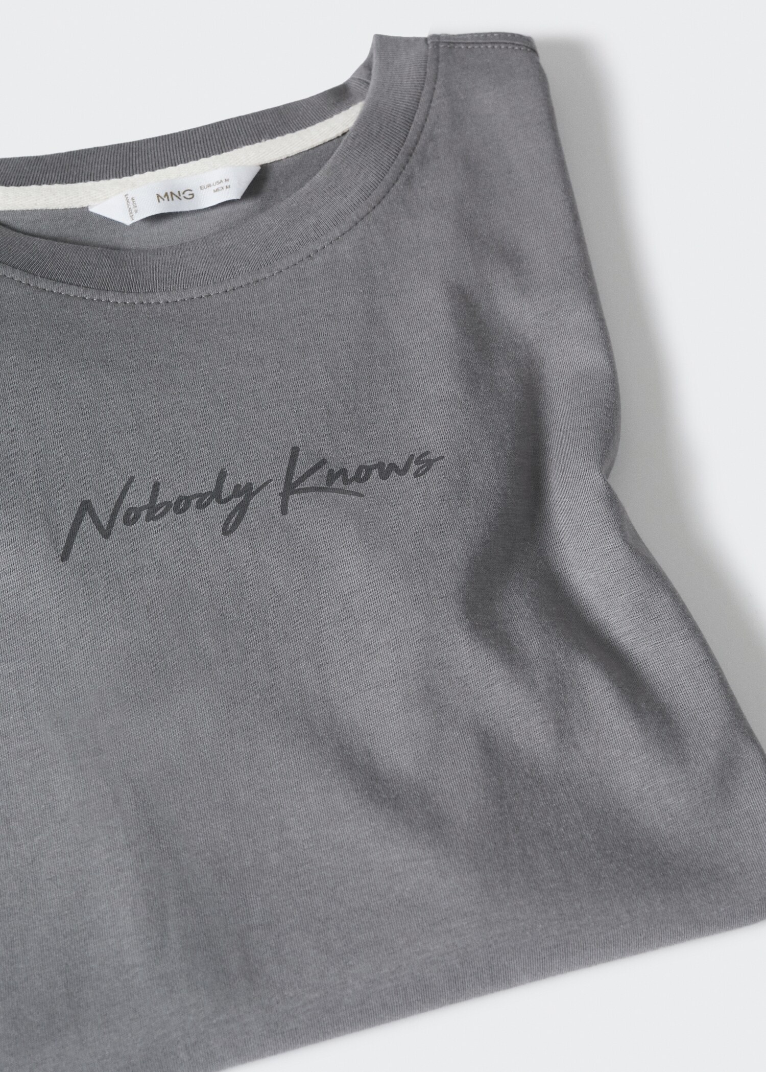 Camiseta algodón mensaje - Detalle del artículo 8