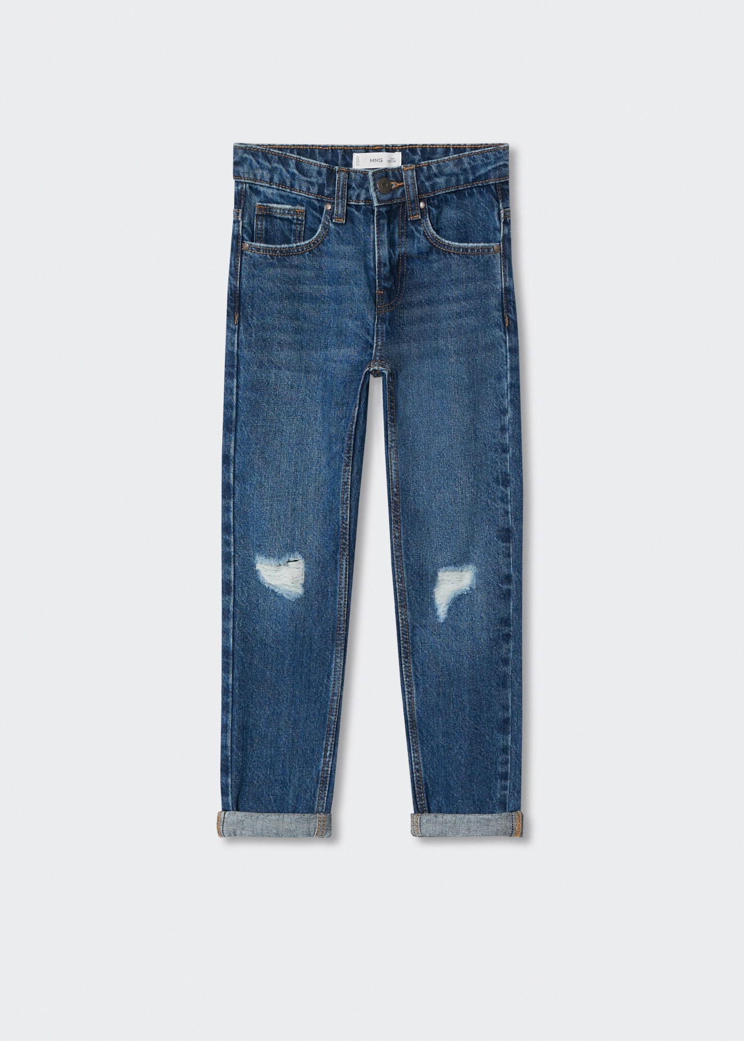 Dad decorative ripped jeans - Article without model