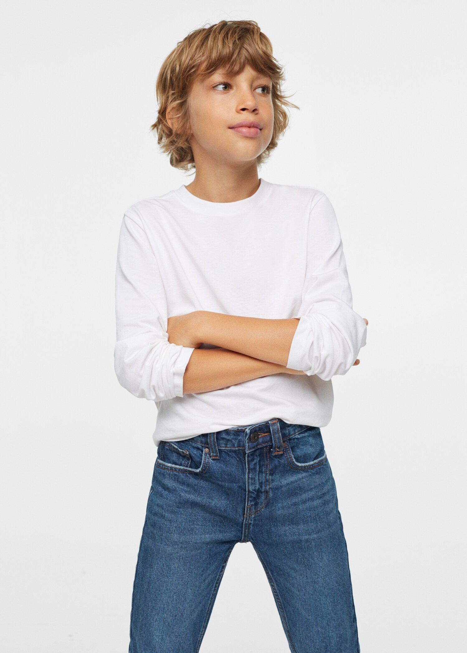Dad decorative ripped jeans - Details of the article 2
