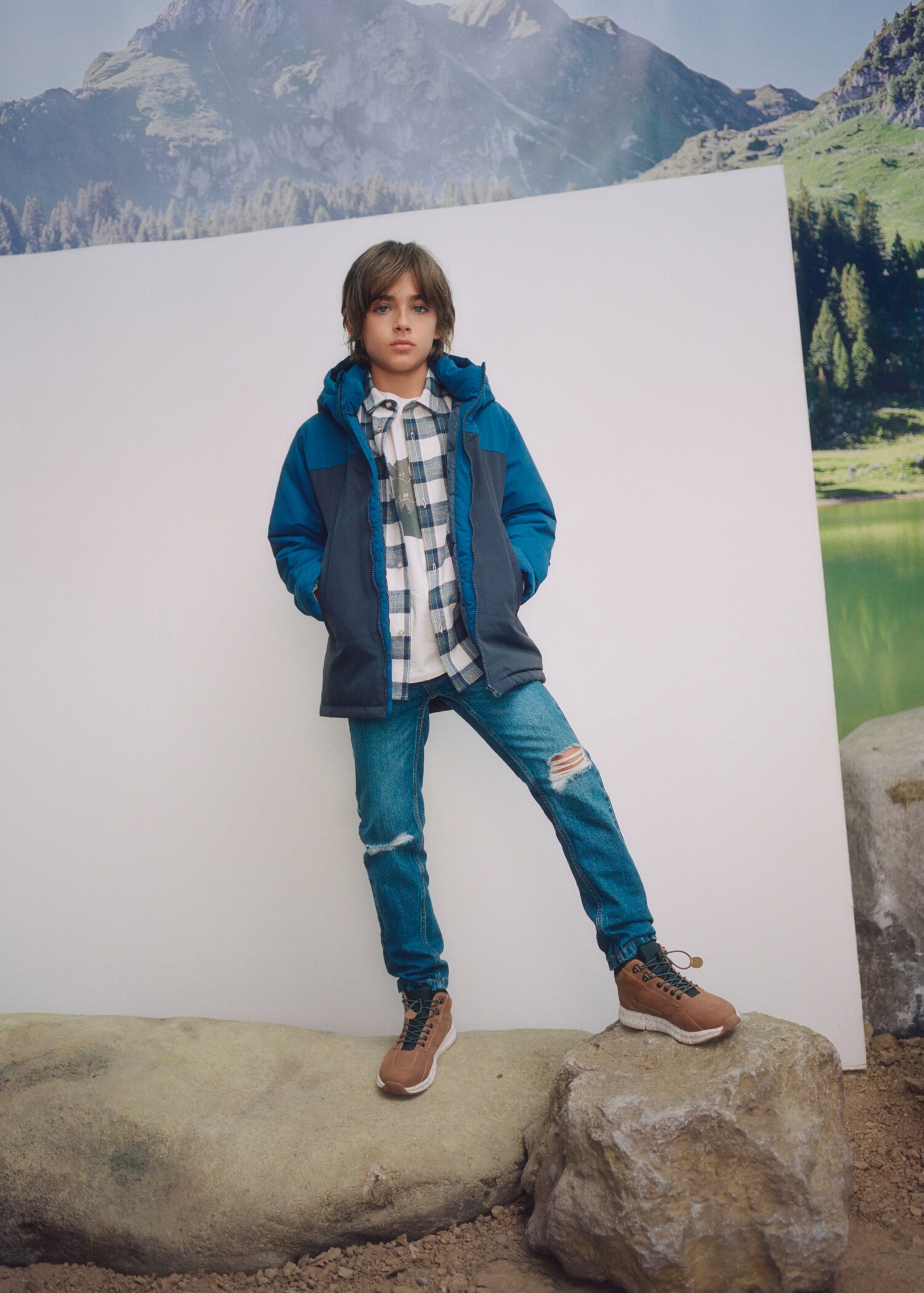 Dad decorative ripped jeans - Details of the article 6