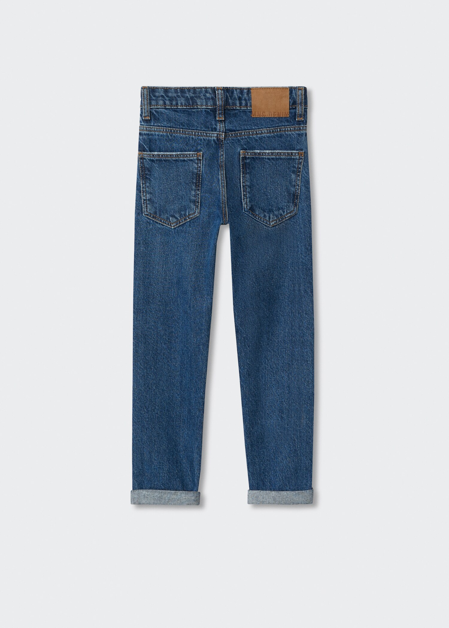 Dad decorative ripped jeans - Reverse of the article