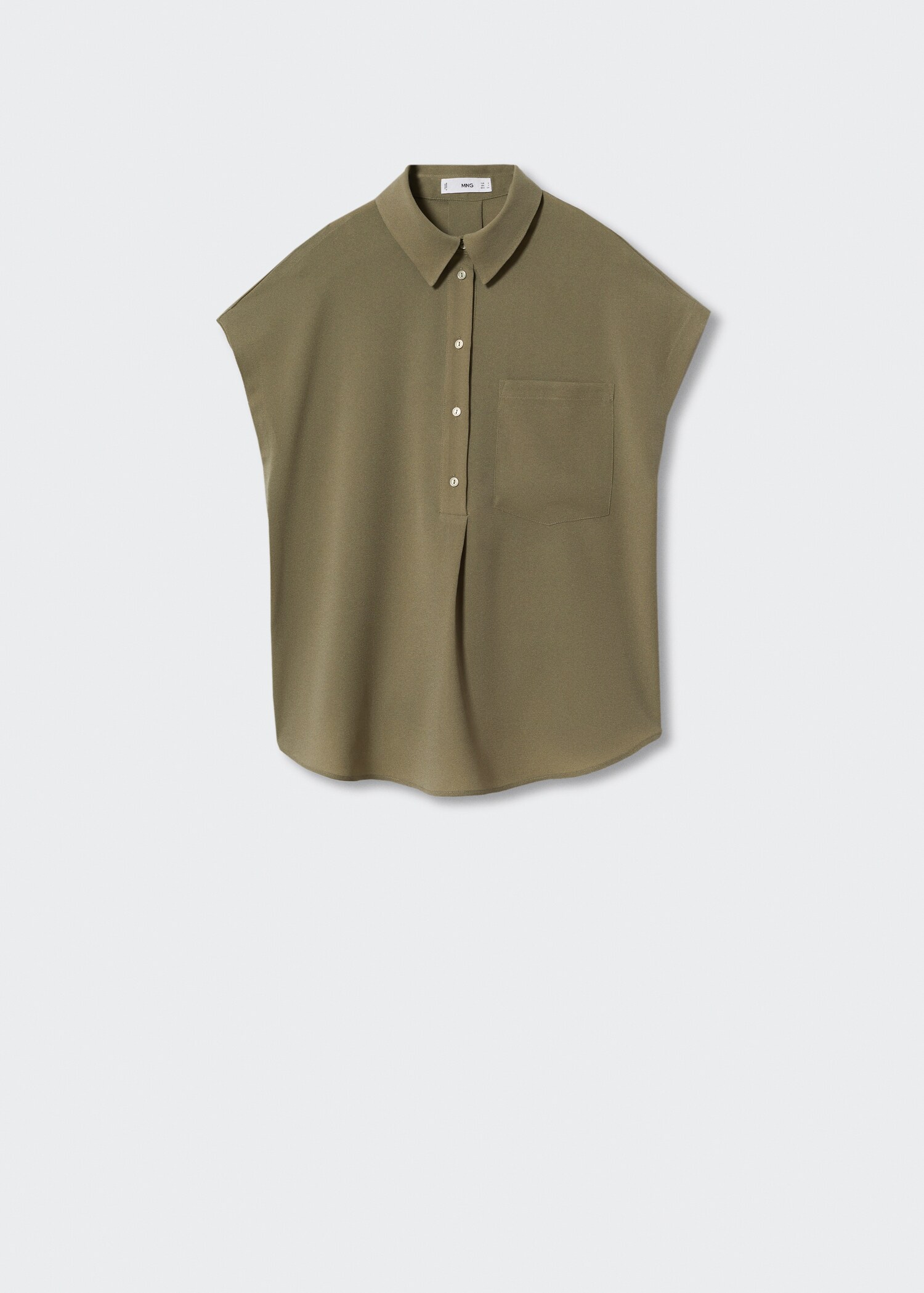 Flowy pocket blouse - Article without model