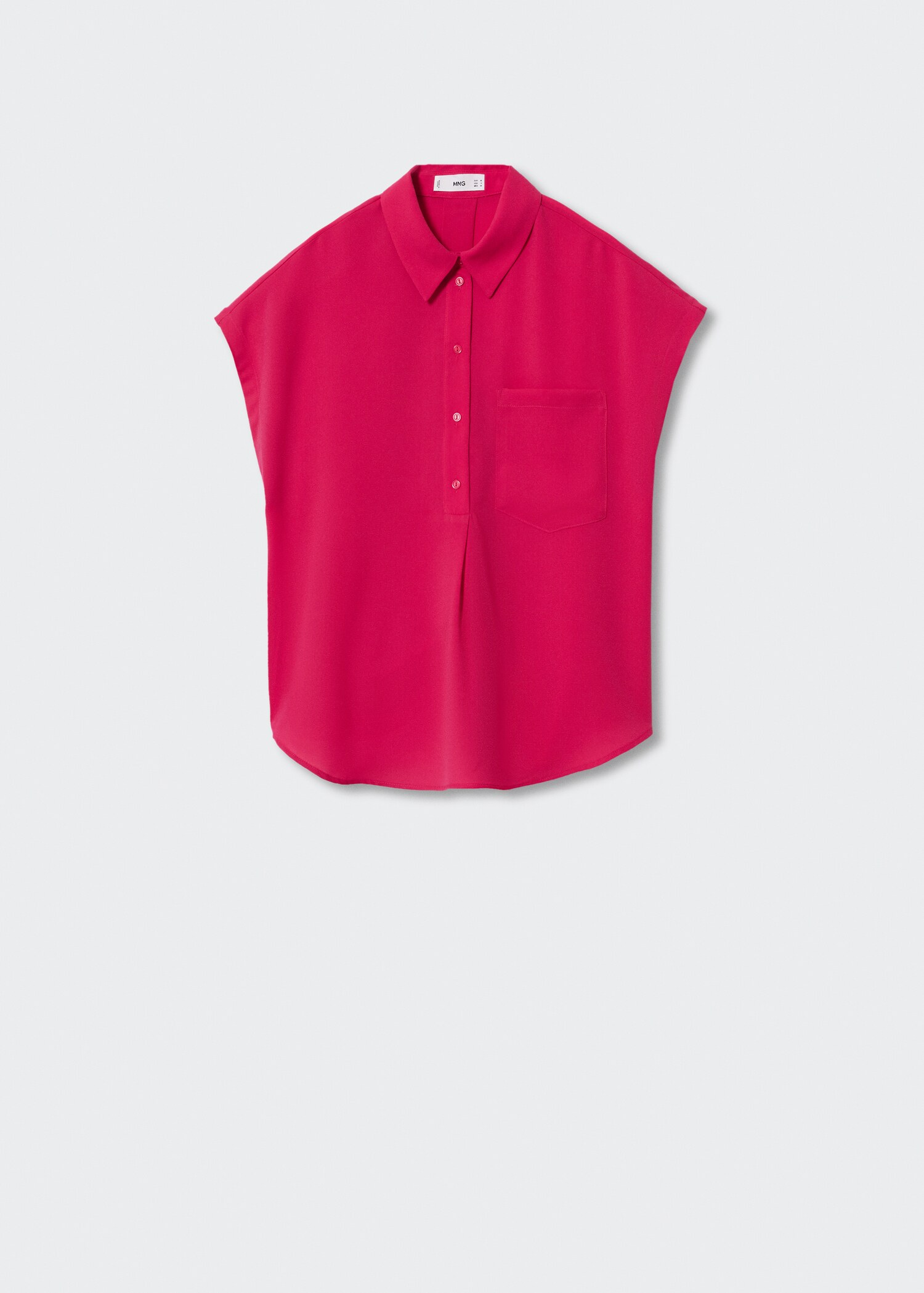 Flowy pocket blouse - Article without model