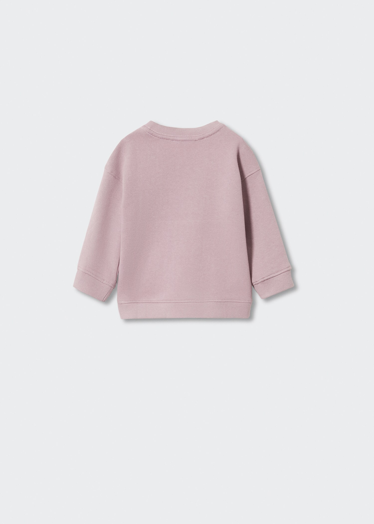 Sudadera algodón estampada - Reverso del artículo