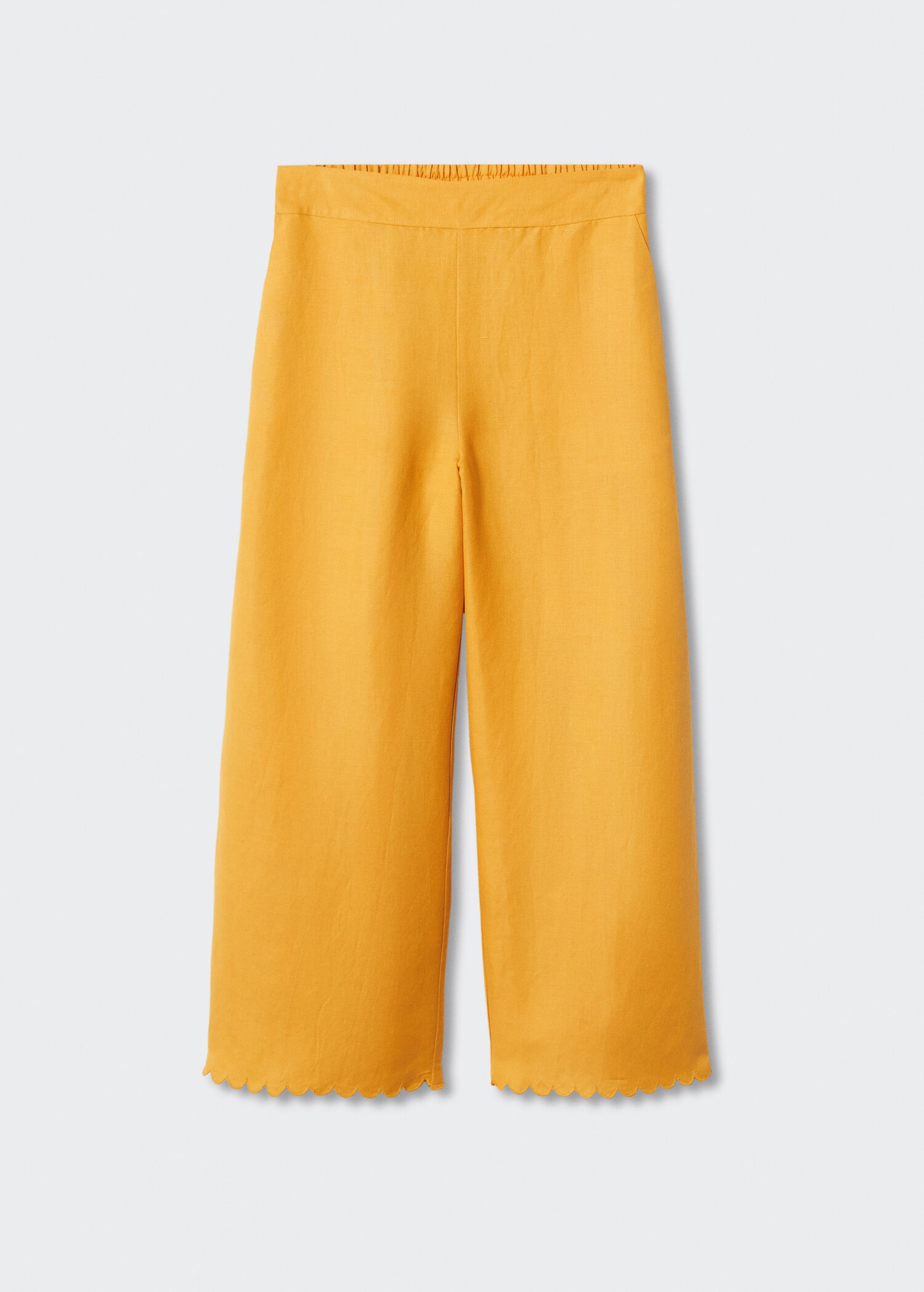 Pantalón crop lino - Artículo sin modelo