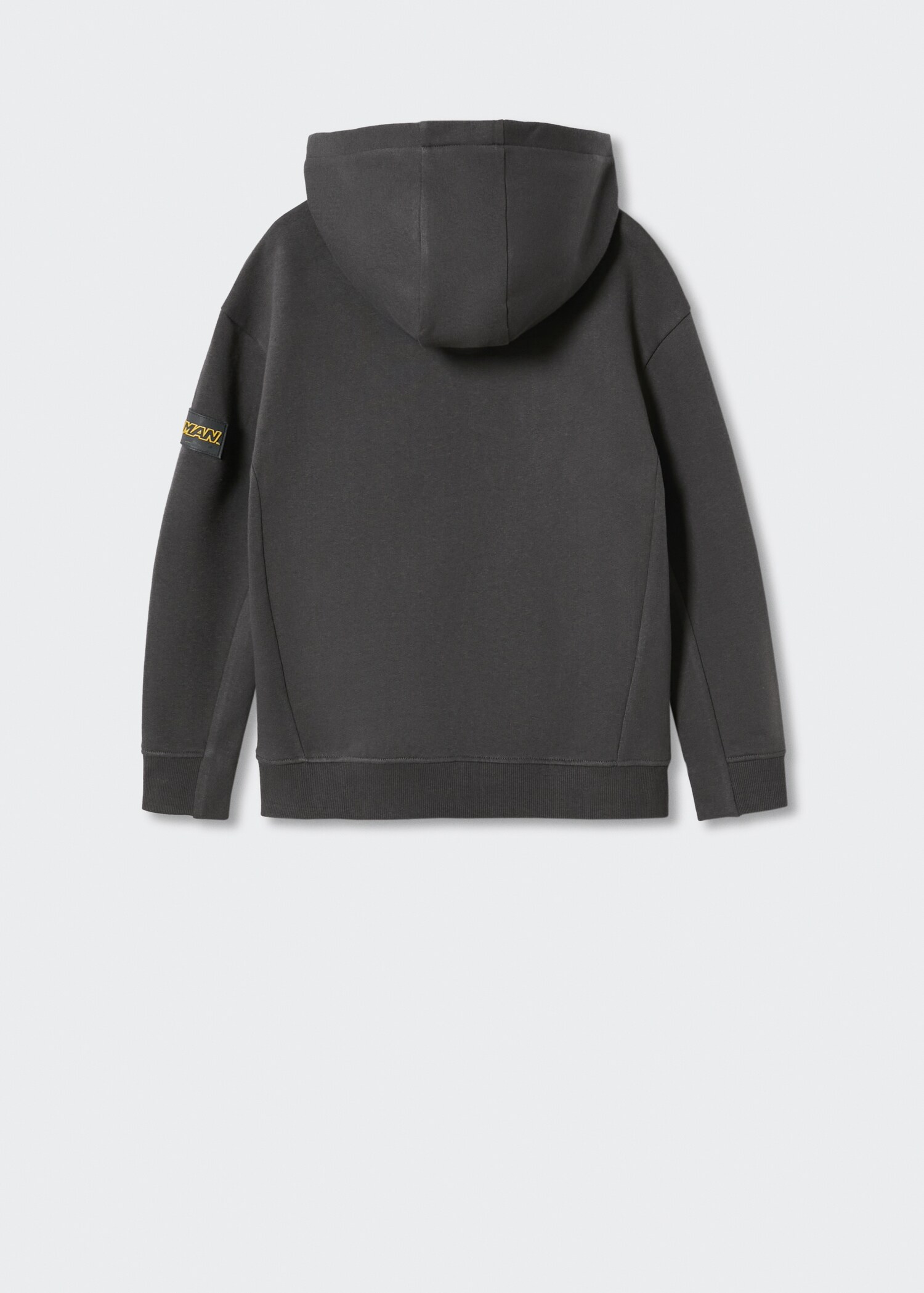 Sudadera superhéroe - Reverso del artículo