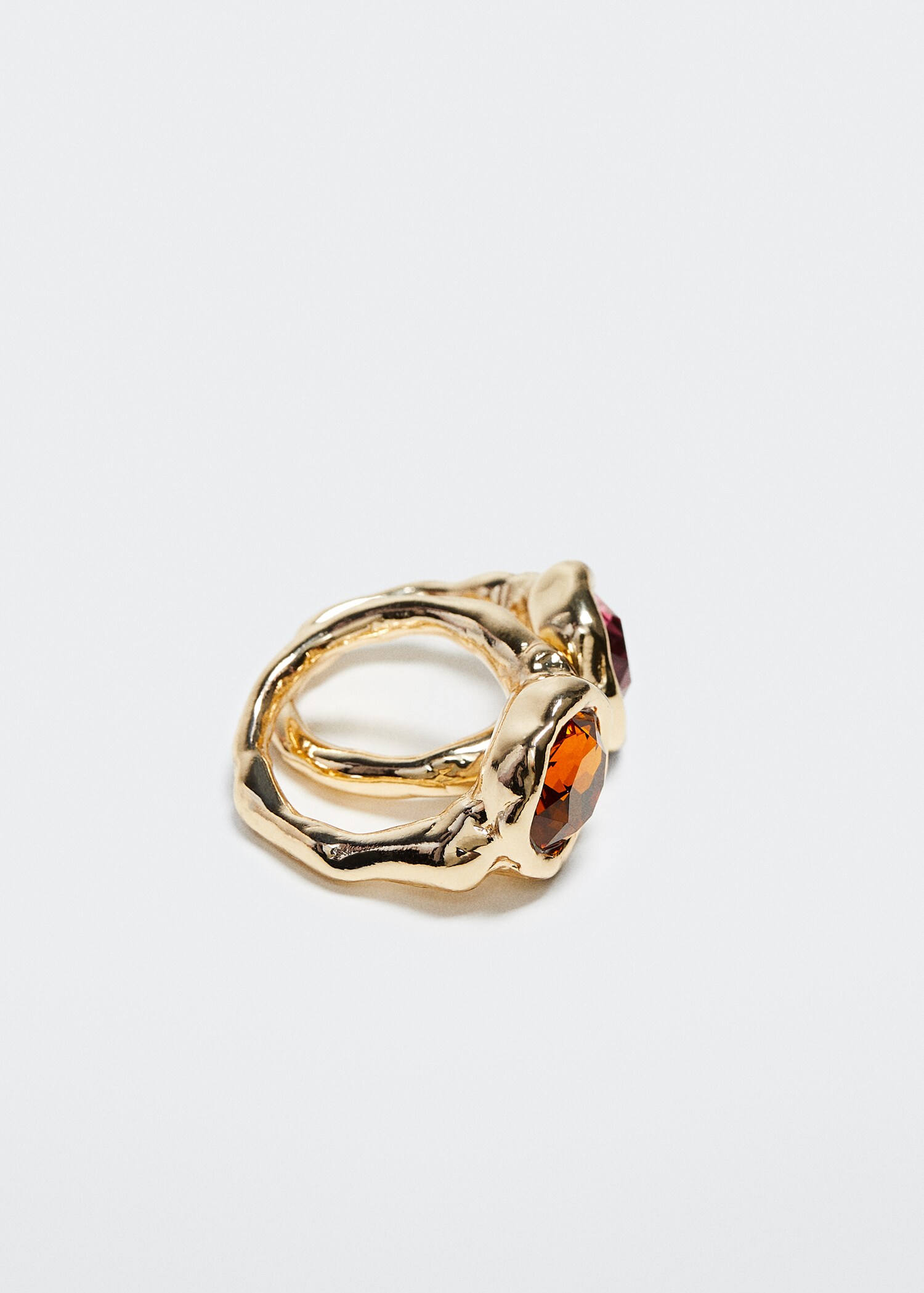 Crystal ring set - Medium plane