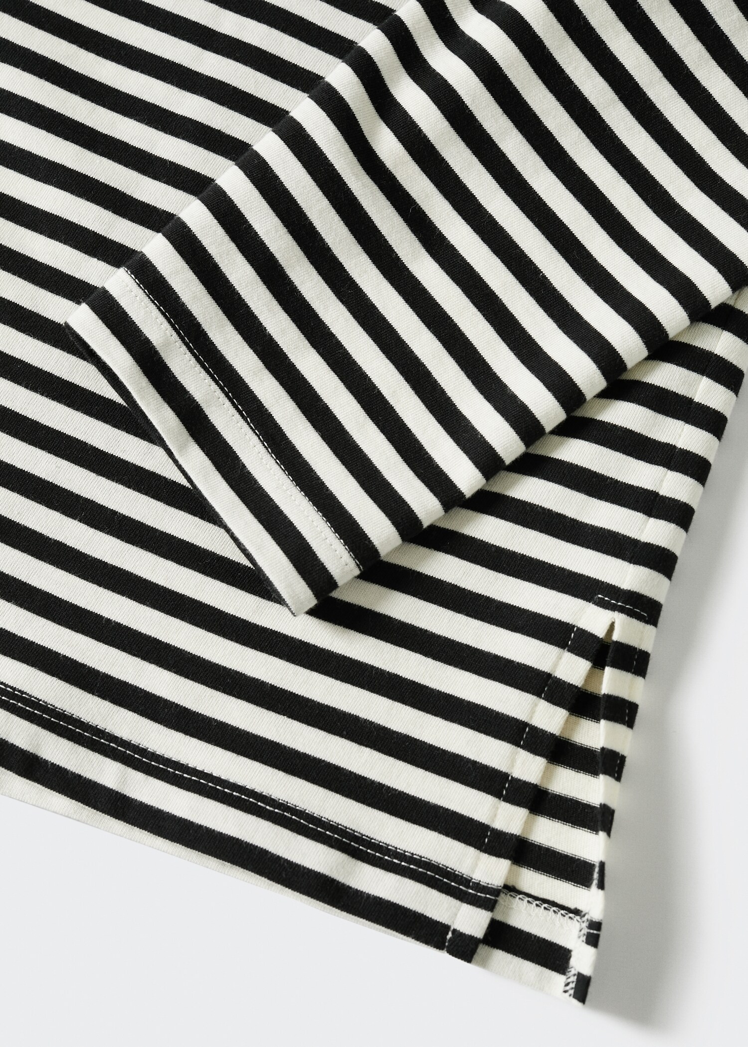 Striped cotton T-shirt - Details of the article 8