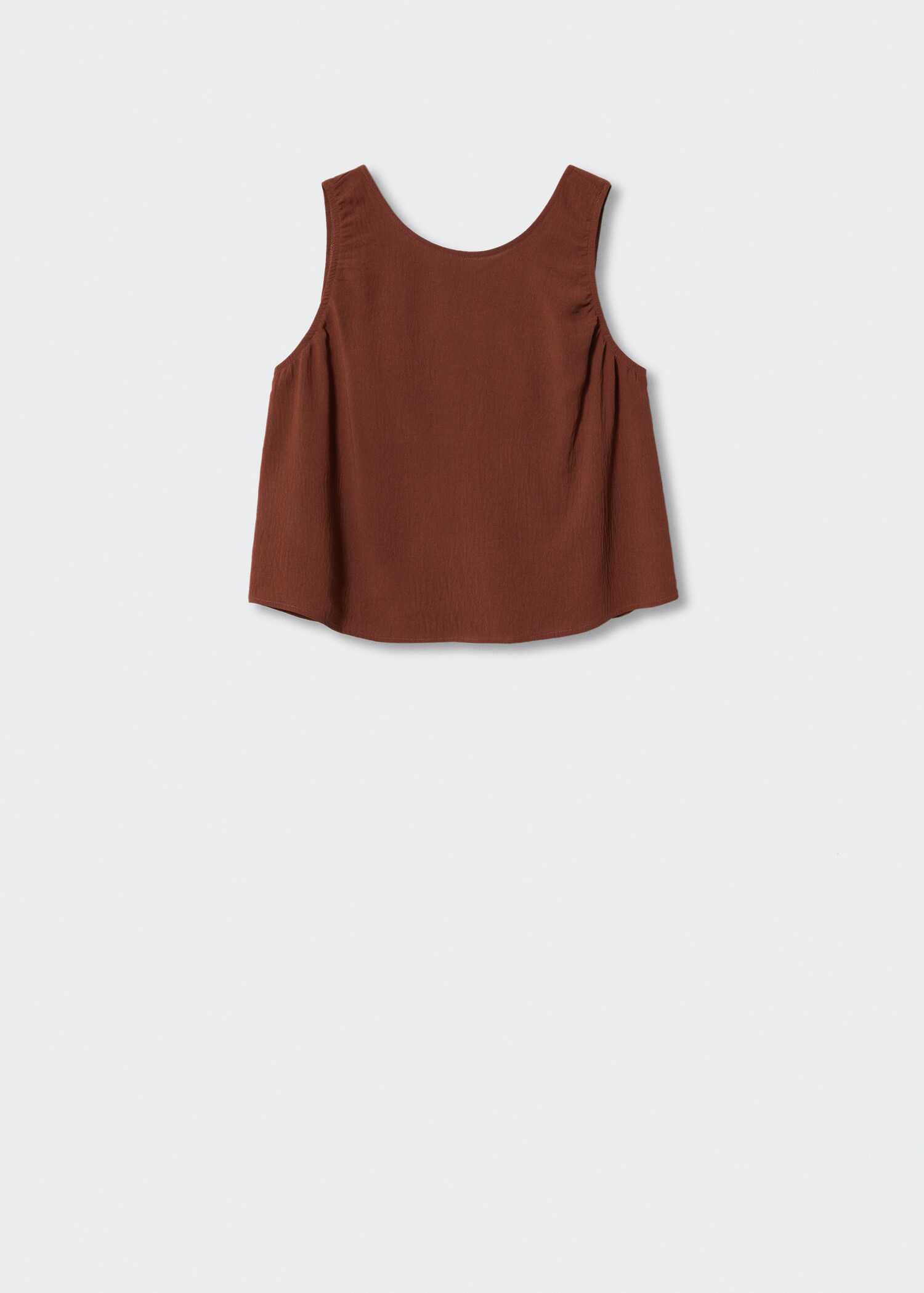 Draped crop top - Article without model