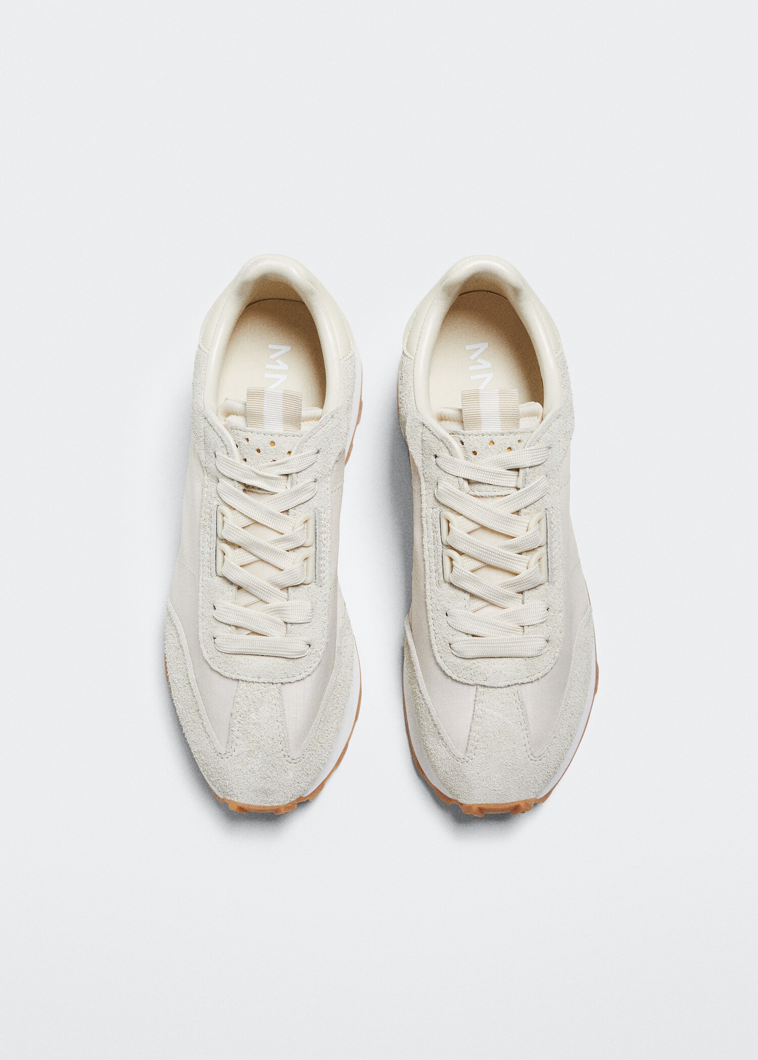 Leather appliqué sneakers - Details of the article 4
