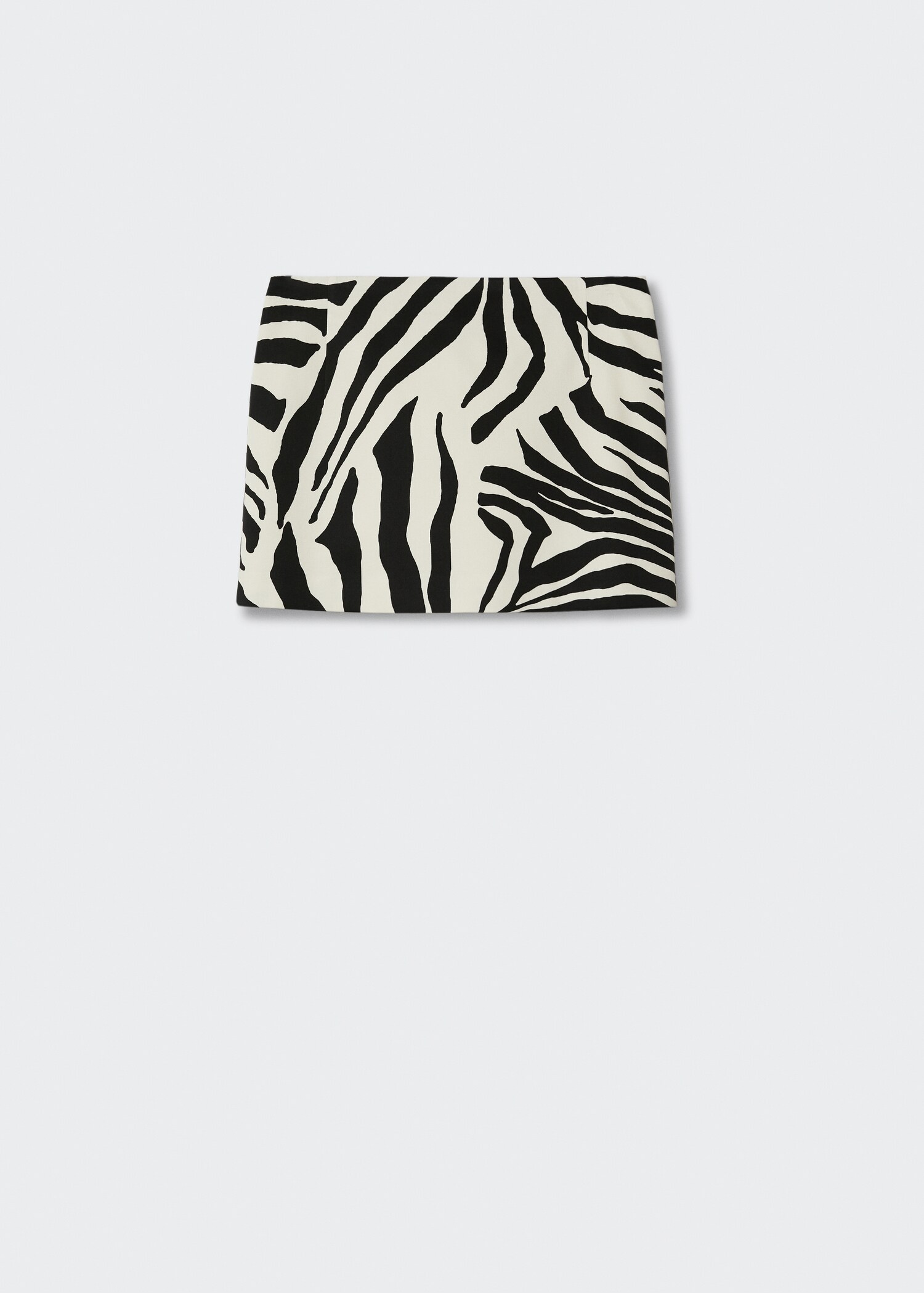 Animal print mini-skirt - Article without model