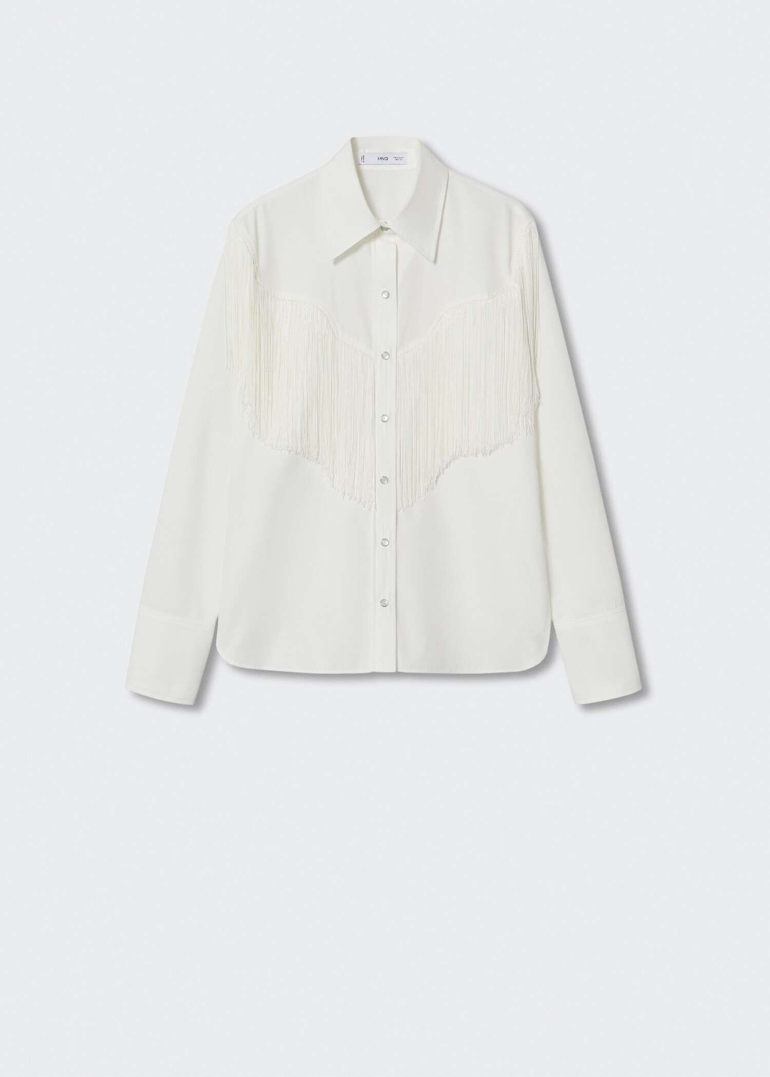 Chemise détails franges - Article sans modèle