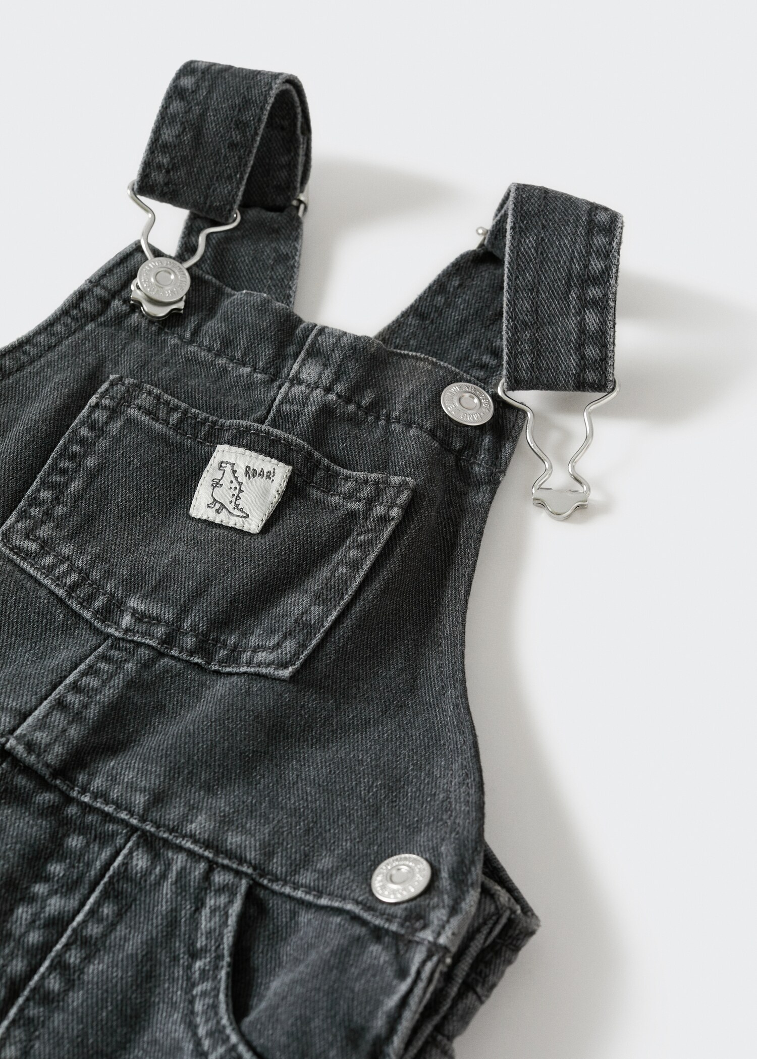 Gefütterte Jeans-Latzhose - Detail des Artikels 7