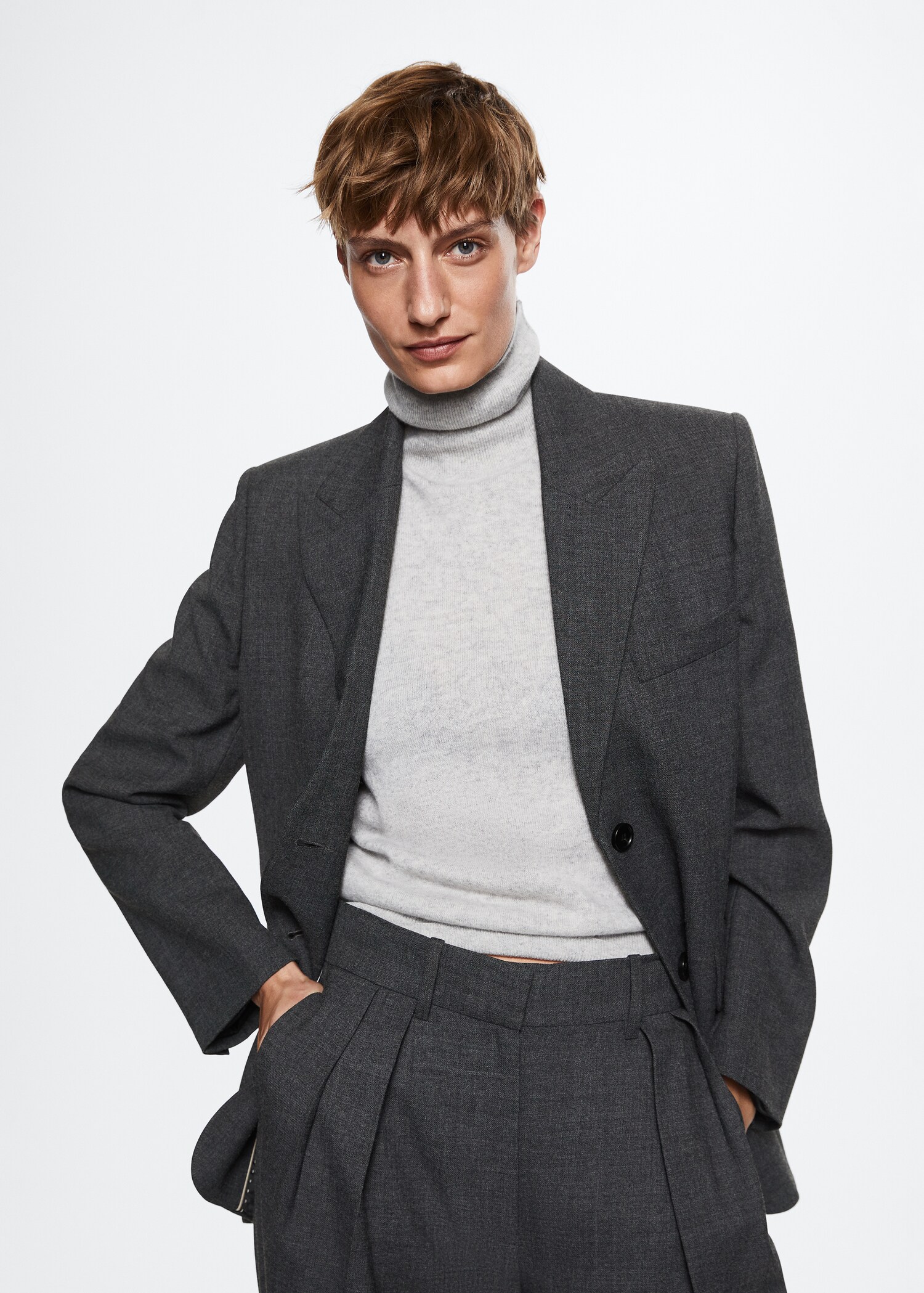 Wool suit pants - Details of the article 3